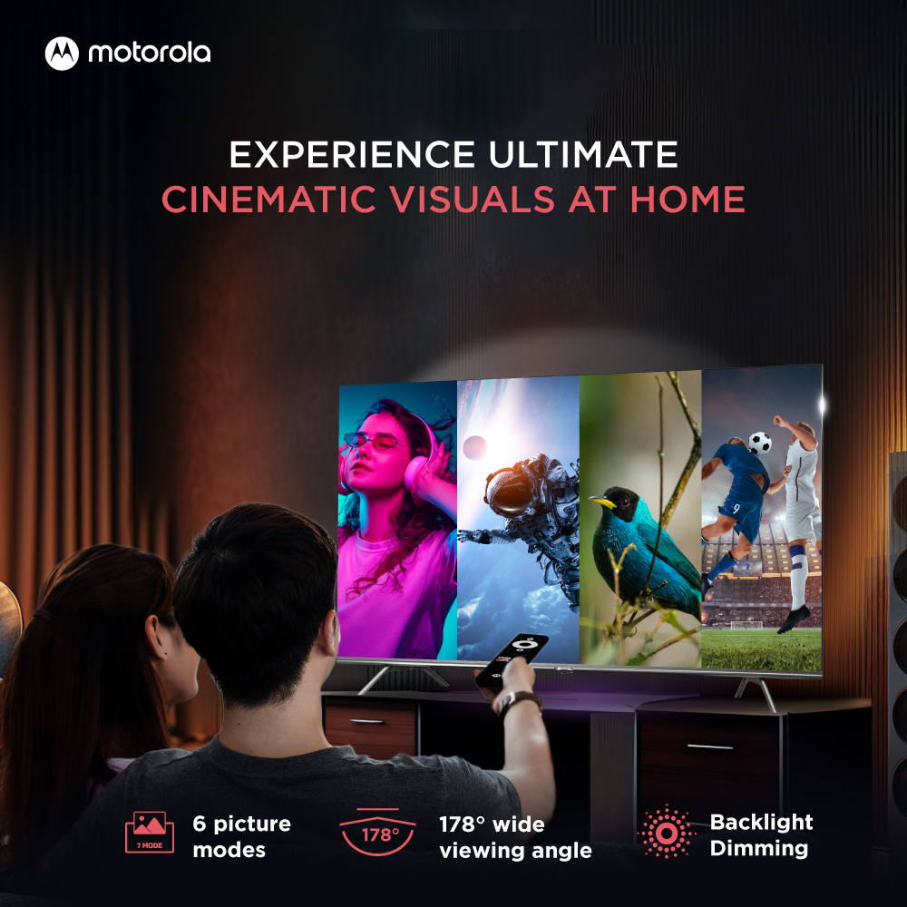 MOTOROLA EnvisionX (55 inch) Ultra HD (4K) (55UHDGQMWS5Q) MOTOROLA EnvisionX (55 inch) Ultra HD (4K) (55UHDGQMWS5Q)