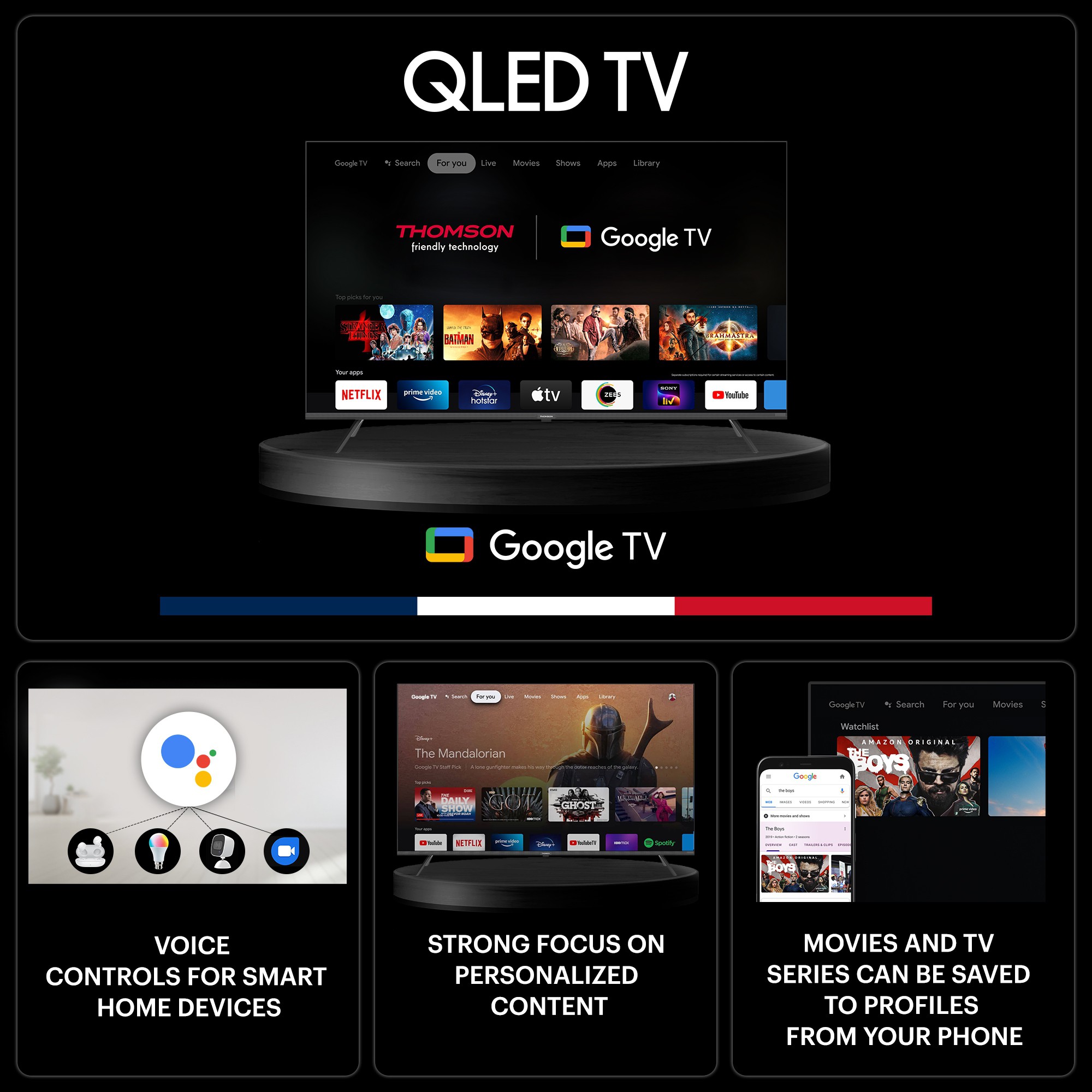 Thomson   (50 inch) Ultra HD (4K)QLED (Q50H1000)