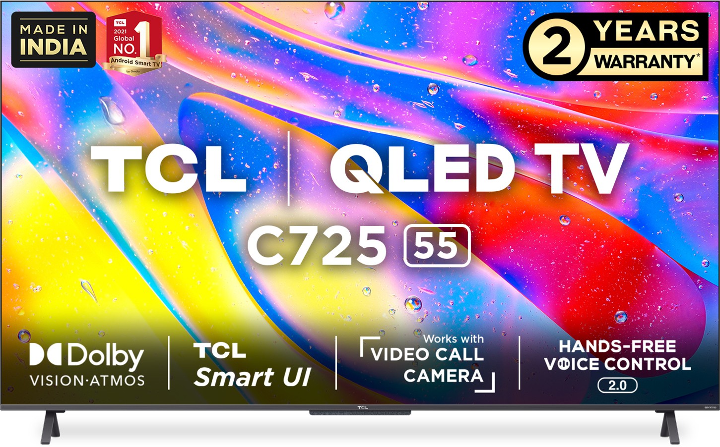 TCL C725 (55 inch) Ultra HD (4K)A+ Grade (55C725) TCL C725 (55 inch) Ultra HD (4K)A+ Grade (55C725)