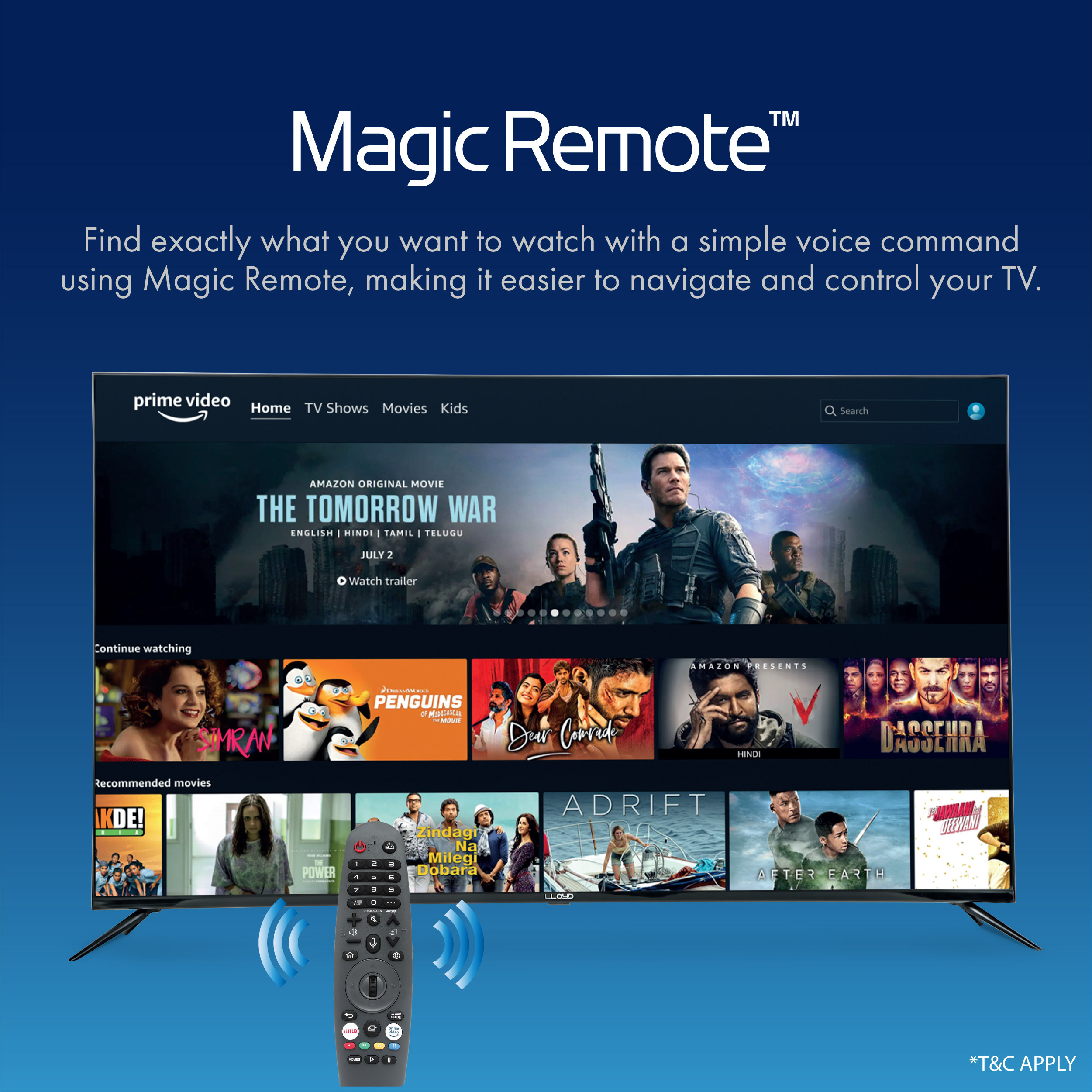 Lloyd (50 inch) Ultra HD (4K) (50QS850E) Lloyd (50 inch) Ultra HD (4K) (50QS850E)