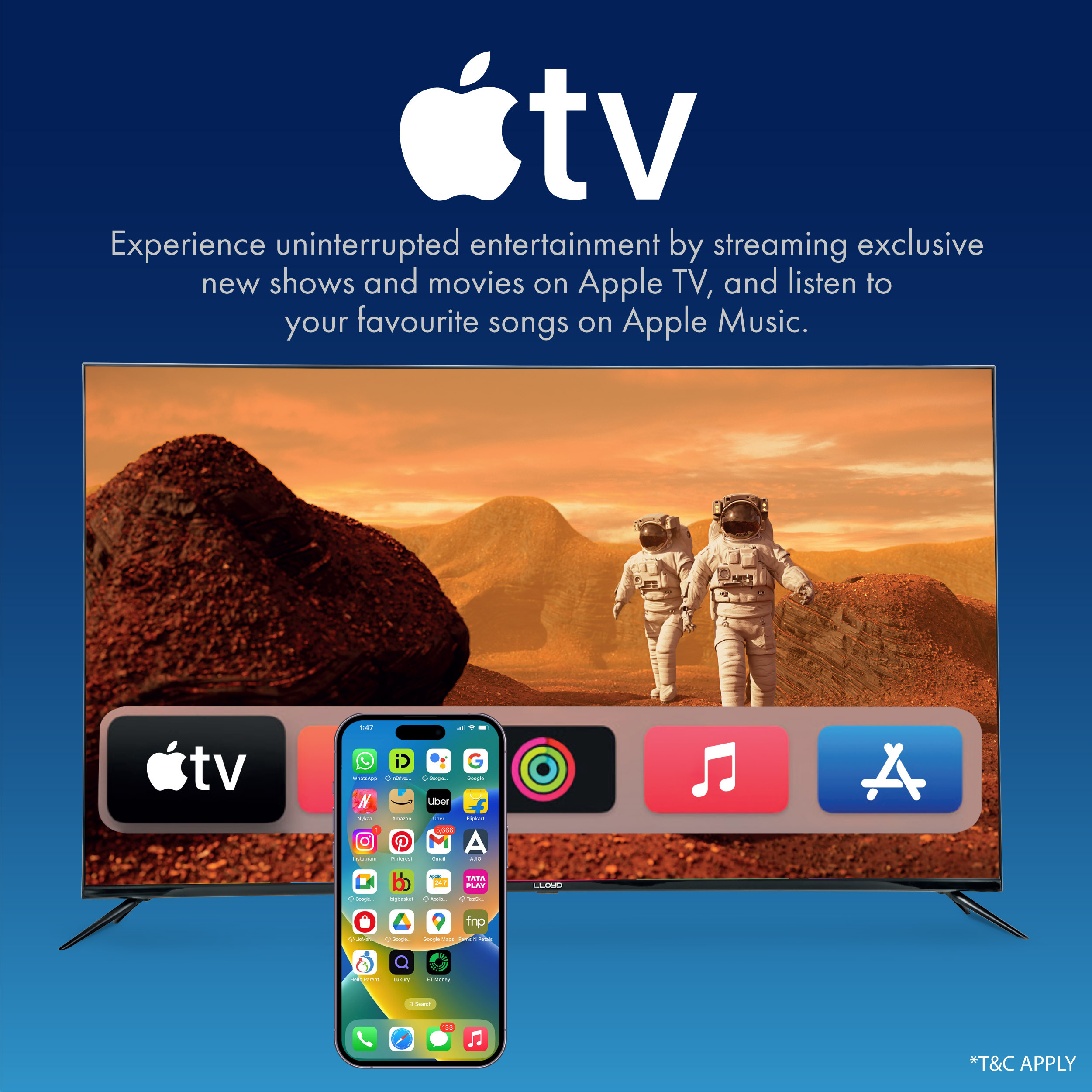 Lloyd (50 inch) Ultra HD (4K) (50QS850E) Lloyd (50 inch) Ultra HD (4K) (50QS850E)