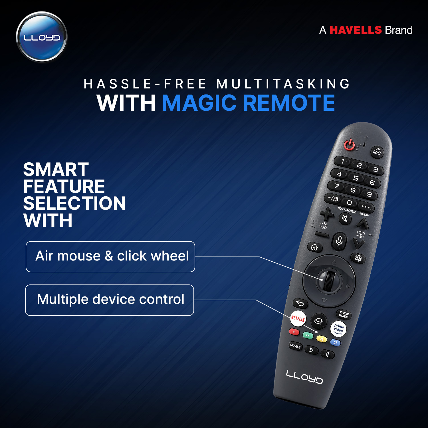 Lloyd (50 inch) Ultra HD (4K) (50QS850E) Lloyd (50 inch) Ultra HD (4K) (50QS850E)