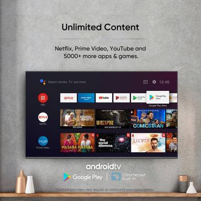 realme SLED (55 inch) Ultra HD (4K)Smart LED (RMV2001-SLED-TV-55) realme SLED (55 inch) Ultra HD (4K)Smart LED (RMV2001-SLED-TV-55)