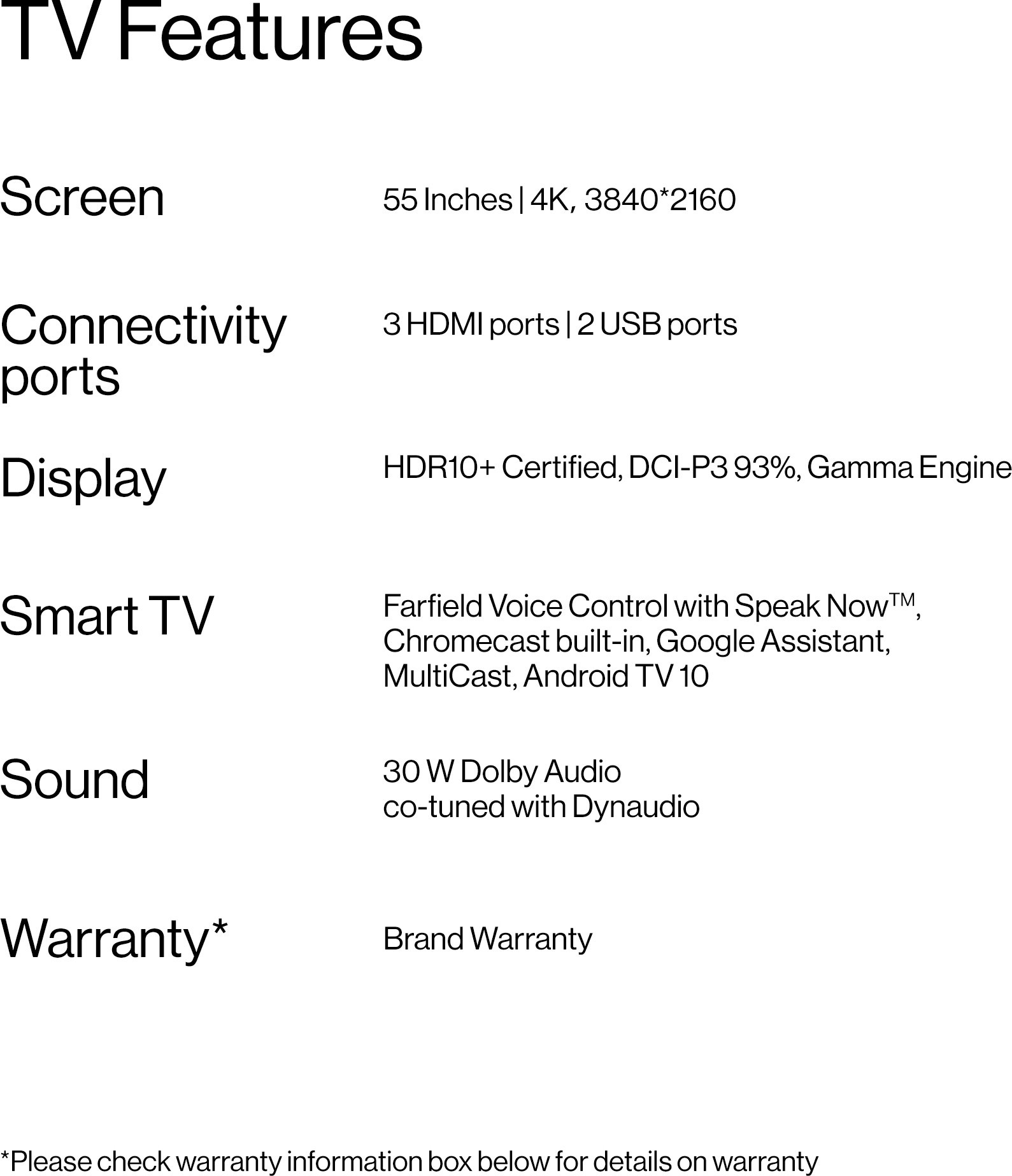 OnePlus U1S (55 inch) Ultra HD (4K)LED (55UC1A00) OnePlus U1S (55 inch) Ultra HD (4K)LED (55UC1A00)