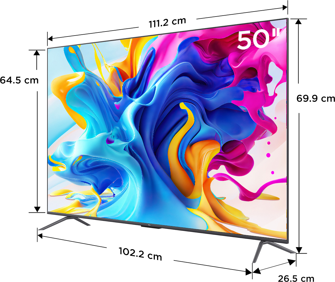 TCL   (50 inch) Ultra HD (4K)LED (50C645)