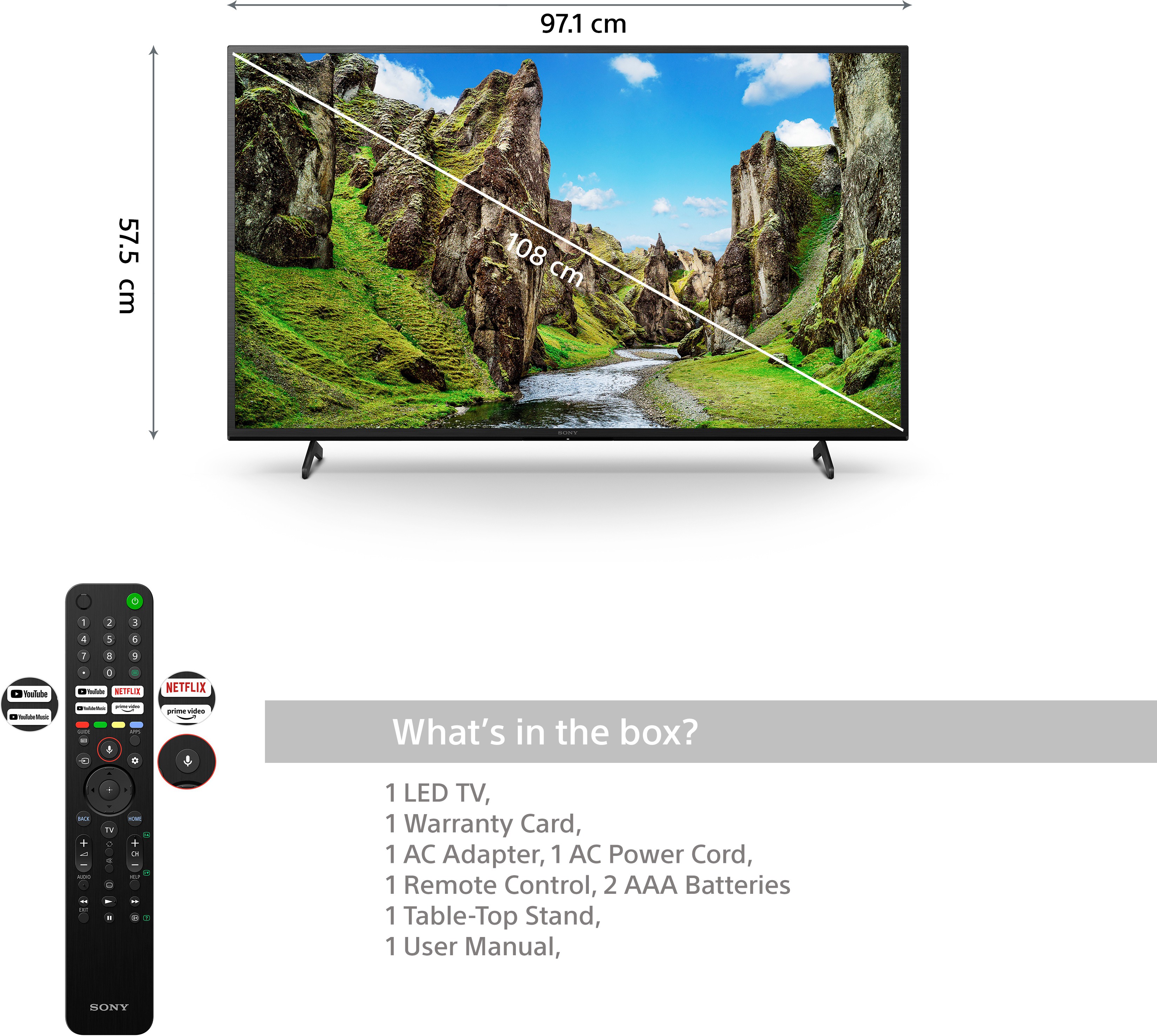 SONY Bravia (43 inch) Ultra HD (4K) (KD-43X75) SONY Bravia (43 inch) Ultra HD (4K) (KD-43X75)