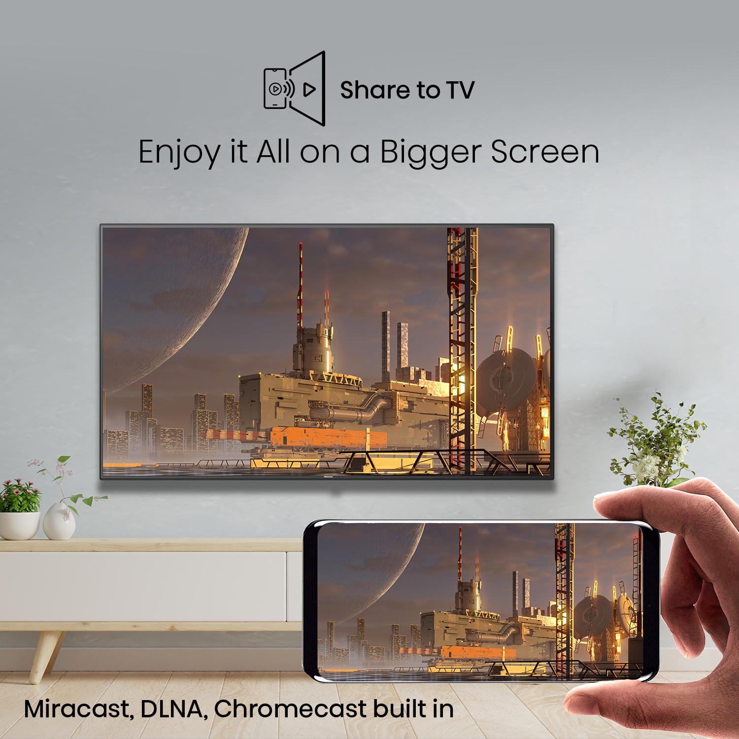 Hisense (55 inch) Ultra HD (4K)VA High Contrast Panel (55A7K) Hisense (55 inch) Ultra HD (4K)VA High Contrast Panel (55A7K)