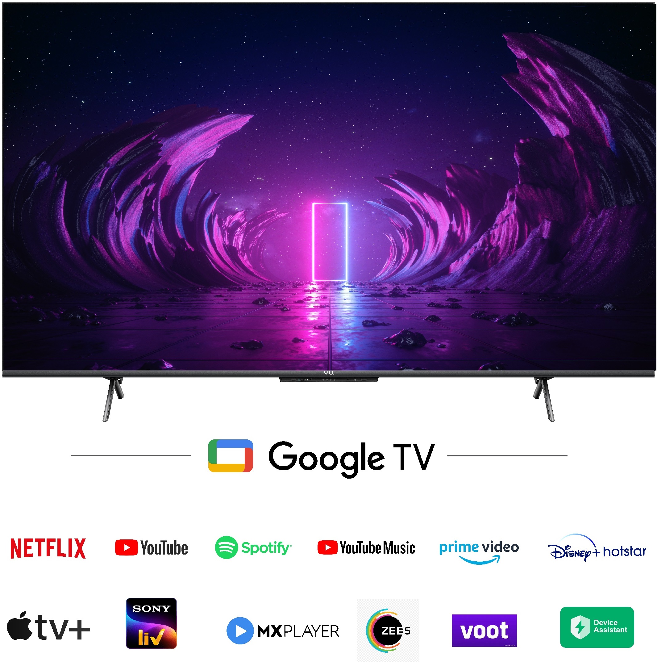 Vu GloLED (55 inch) Ultra HD (4K)Glo Panel (55GloLED-3 Yrs) Vu GloLED (55 inch) Ultra HD (4K)Glo Panel (55GloLED-3 Yrs)