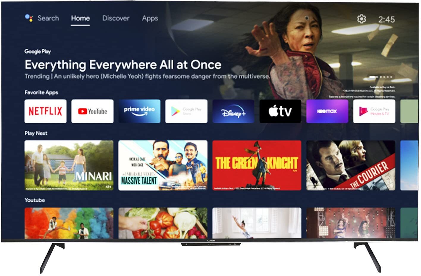 Lloyd QX900D (55 inch) Ultra HD (4K) ( 55QX900D )