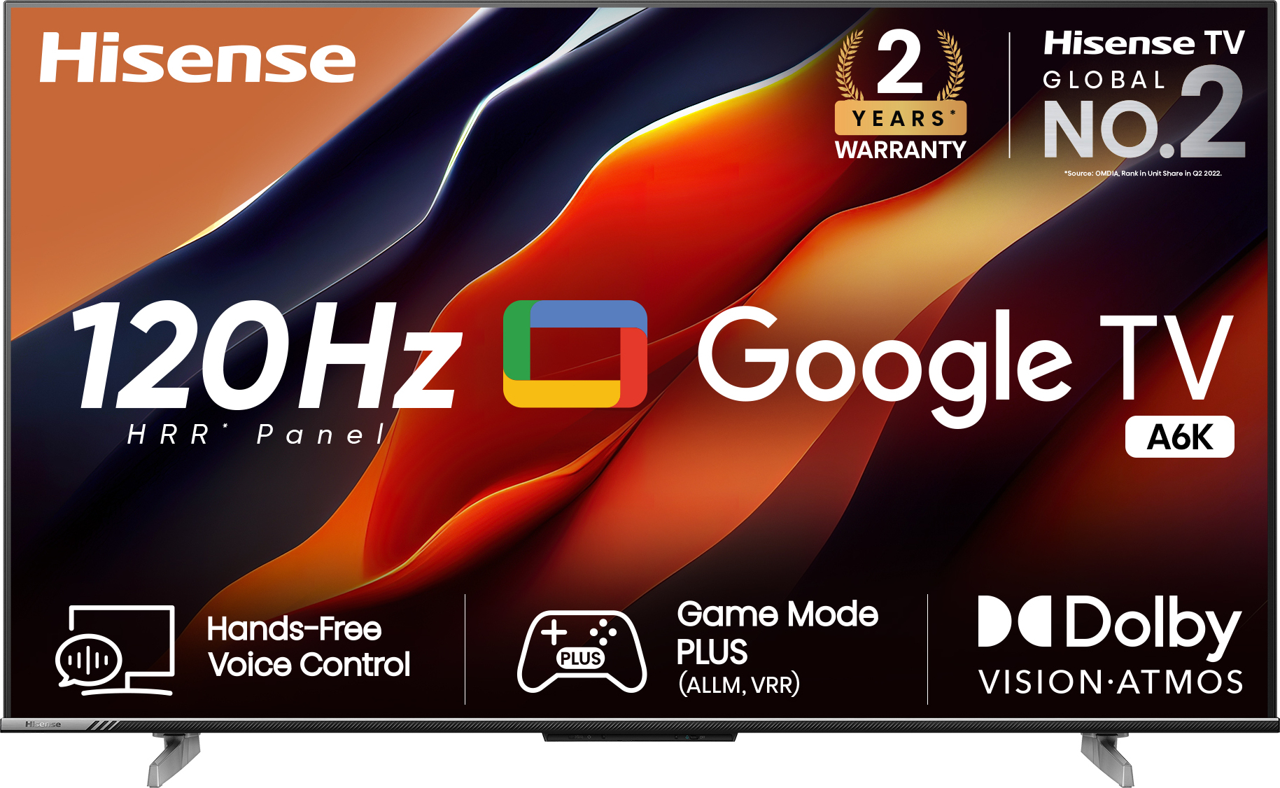 Hisense A6K (55 inch) Ultra HD (4K) VA Panel ( 55A6K )