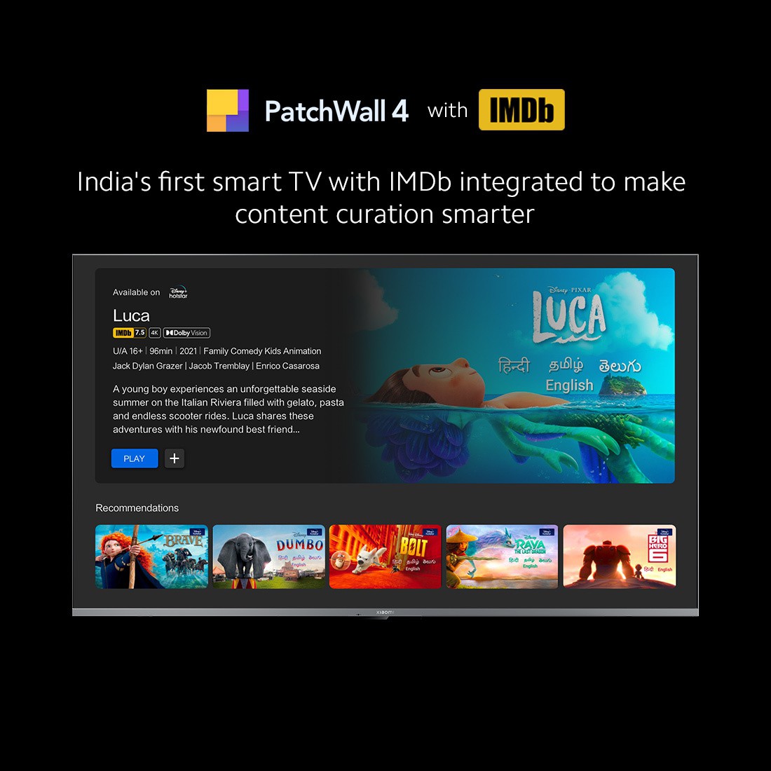 Xiaomi 5X (55 inch) Ultra HD (4K) (L55M6-ES) Xiaomi 5X (55 inch) Ultra HD (4K) (L55M6-ES)