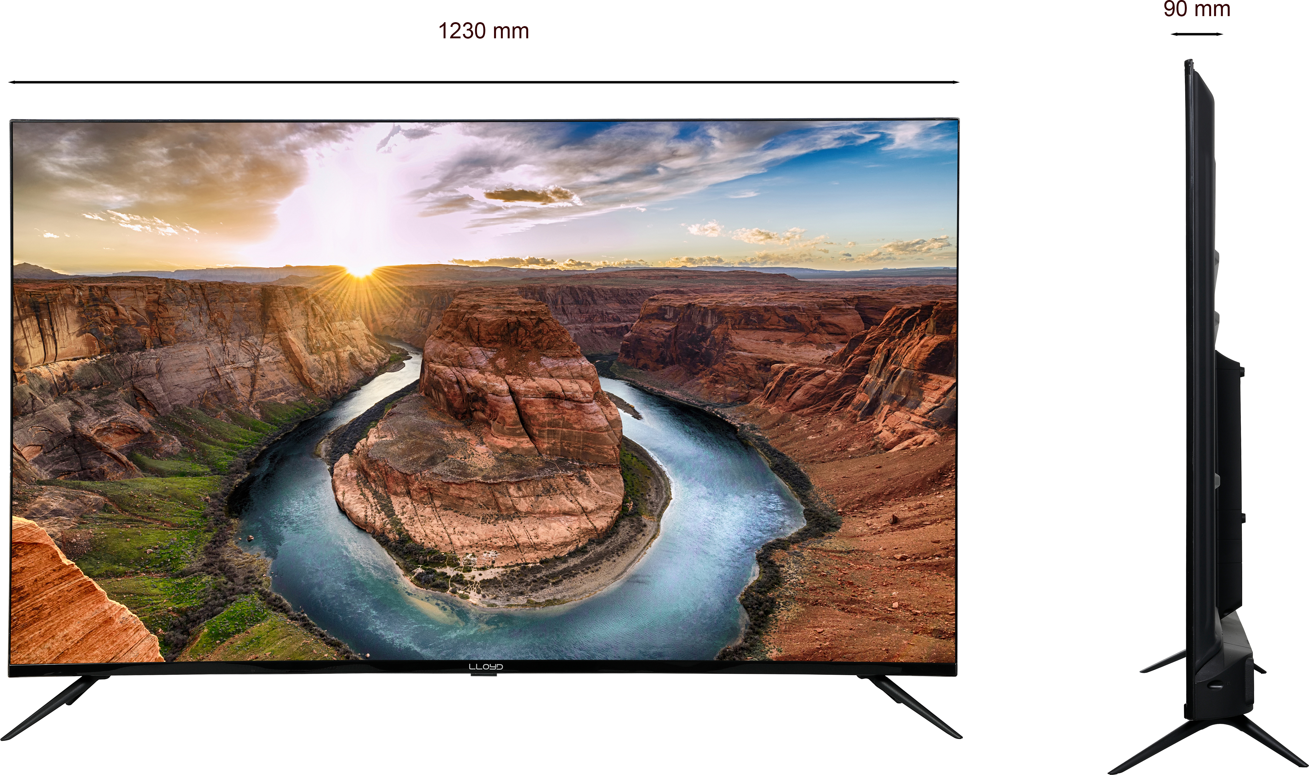 Lloyd (55 inch) Ultra HD (4K) (55QS850E) Lloyd (55 inch) Ultra HD (4K) (55QS850E)