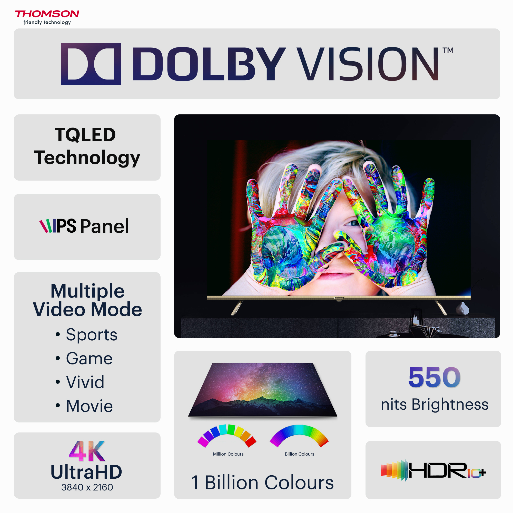 Thomson (65 inch) Ultra HD (4K) (65OPMAX9033) Thomson (65 inch) Ultra HD (4K) (65OPMAX9033)