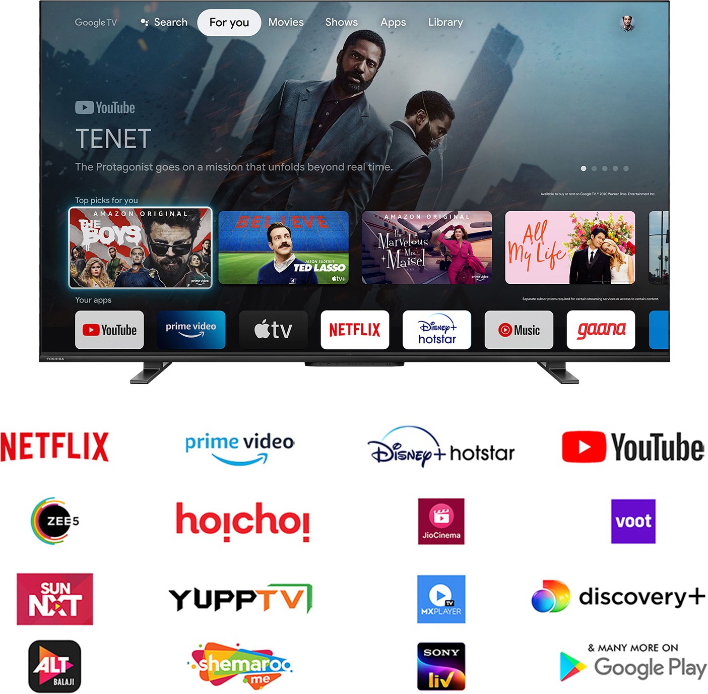 TOSHIBA M550LP Series (55 inch) Ultra HD (4K)A+ Grade Ultra Vivid Panel (55M550LP) TOSHIBA M550LP Series (55 inch) Ultra HD (4K)A+ Grade Ultra Vivid Panel (55M550LP)