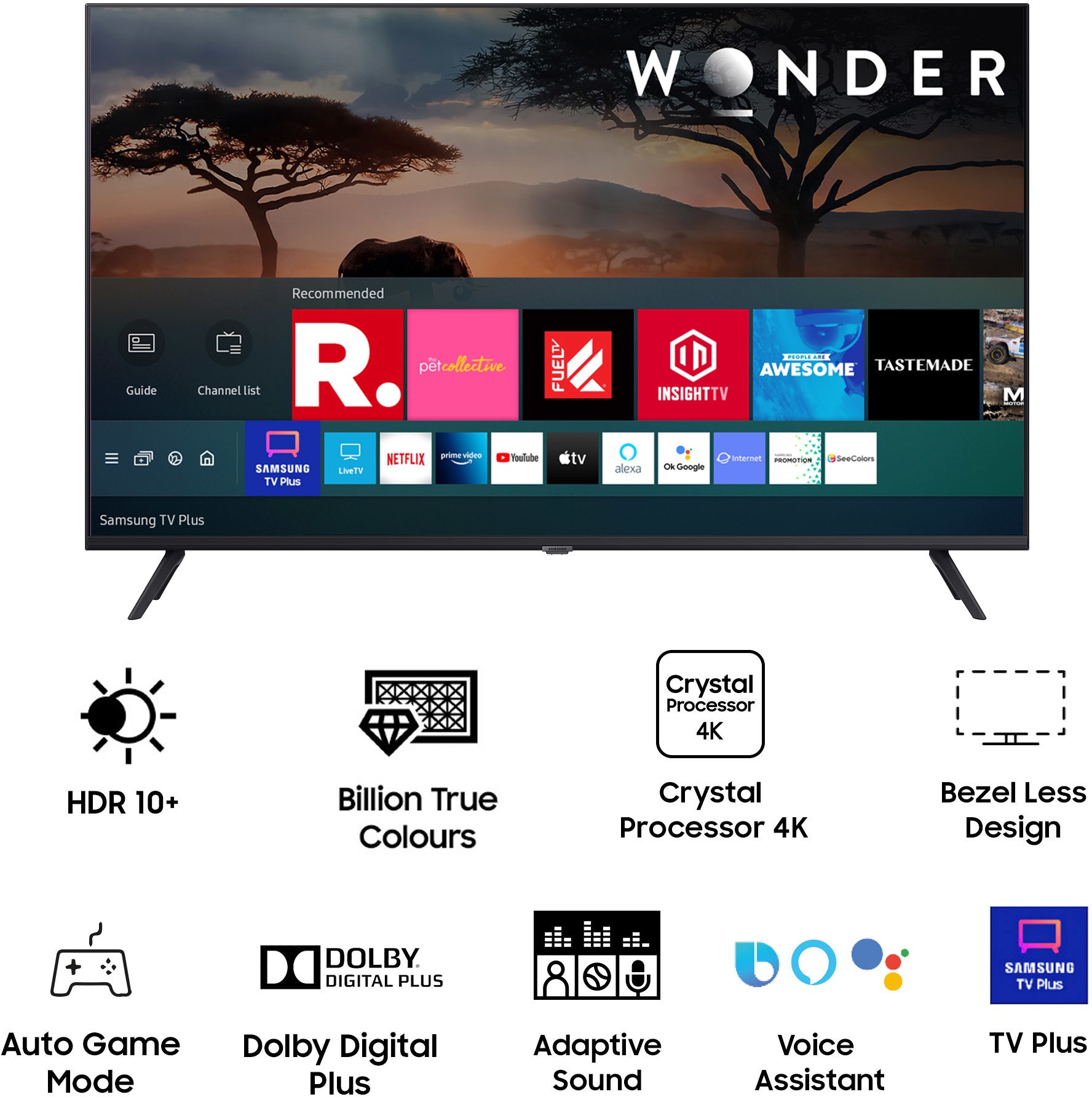 SAMSUNG Crystal 4K Neo Series (55 inch) Ultra HD (4K) (UA55AUE65AKXXL) SAMSUNG Crystal 4K Neo Series (55 inch) Ultra HD (4K) (UA55AUE65AKXXL)