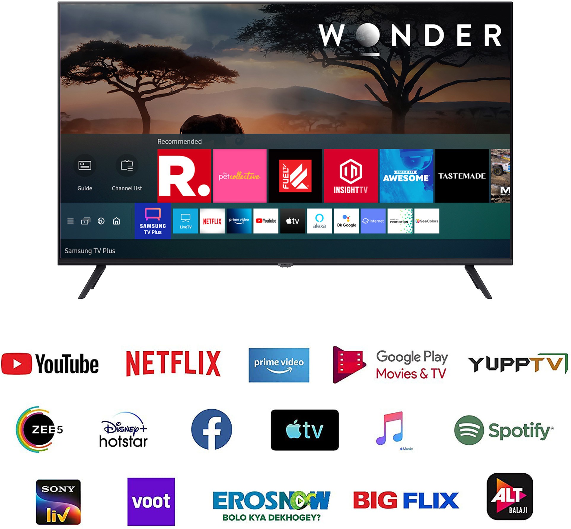 SAMSUNG Crystal 4K Neo Series (55 inch) Ultra HD (4K) (UA55AUE65AKXXL) SAMSUNG Crystal 4K Neo Series (55 inch) Ultra HD (4K) (UA55AUE65AKXXL)
