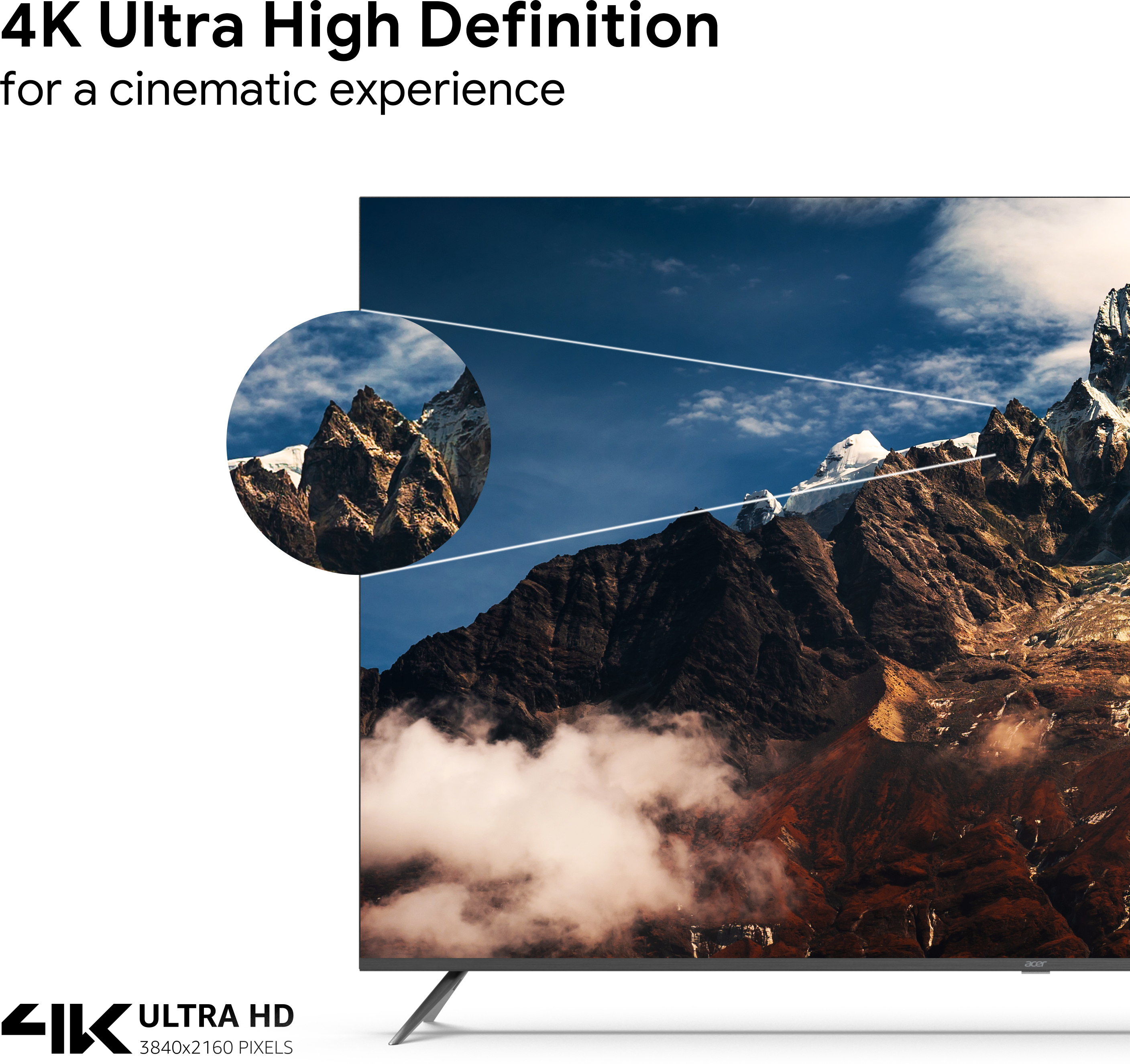 Acer  I Series (65 inch) Ultra HD (4K) (AR65AR2851UDFL)