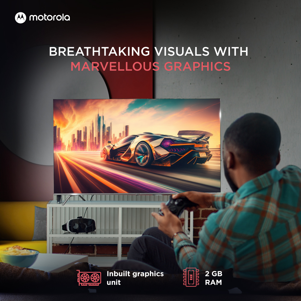 MOTOROLA EnvisionX (65 inch) Ultra HD (4K) (65UHDGQMWS5Q) MOTOROLA EnvisionX (65 inch) Ultra HD (4K) (65UHDGQMWS5Q)