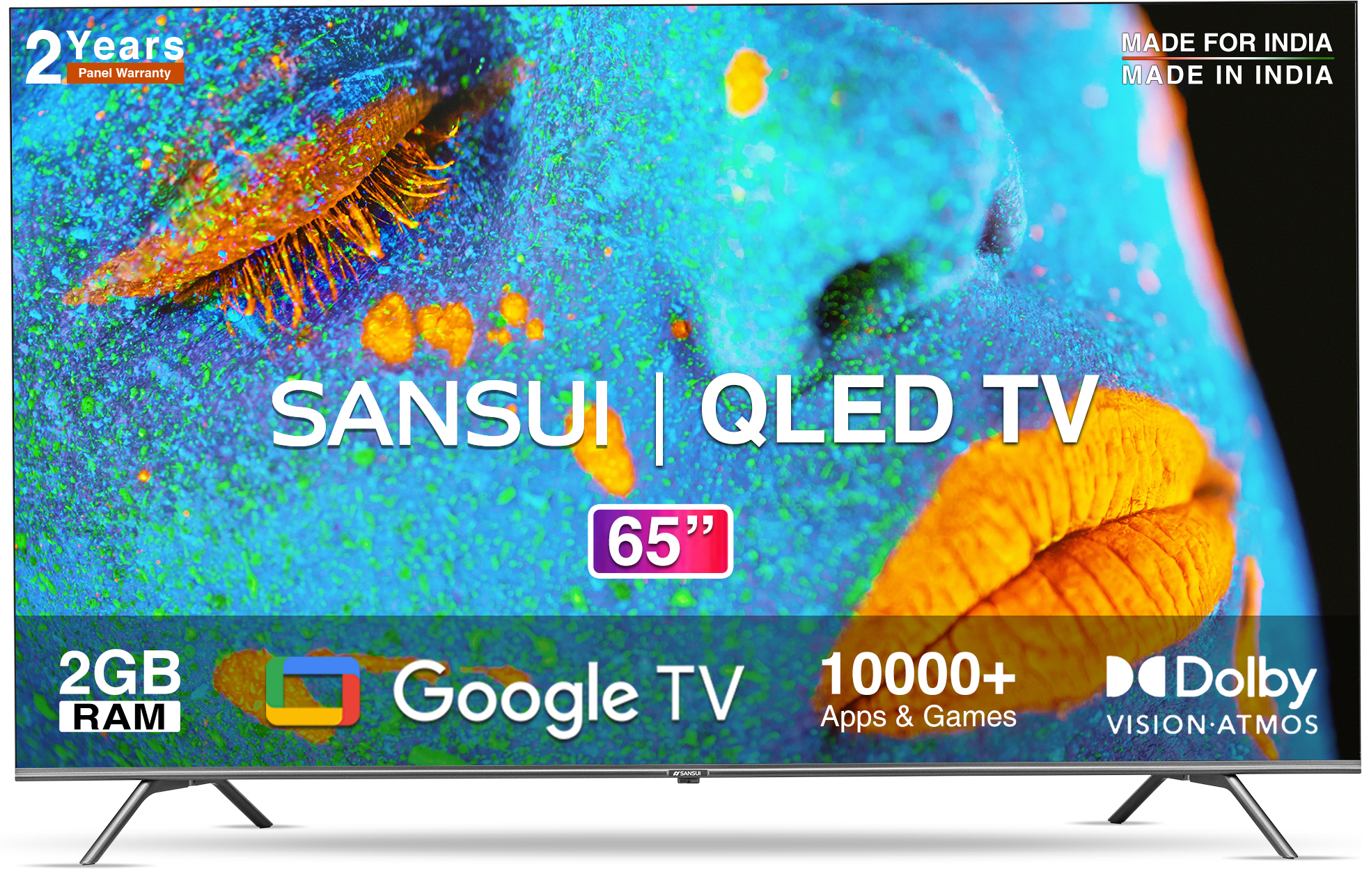 Sansui (65 inch) Ultra HD (4K) ( JSW65GSQLED )