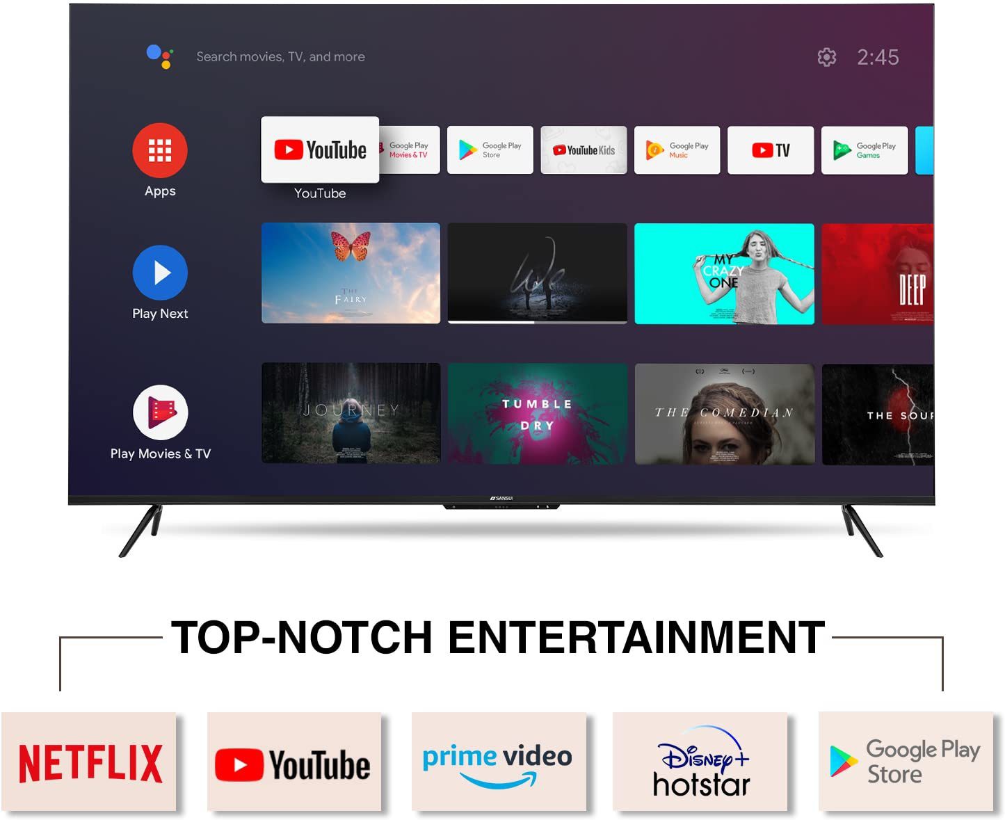 Sansui (65 inch) Ultra HD (4K) (JSW65ASUHDFF) Sansui (65 inch) Ultra HD (4K) (JSW65ASUHDFF)