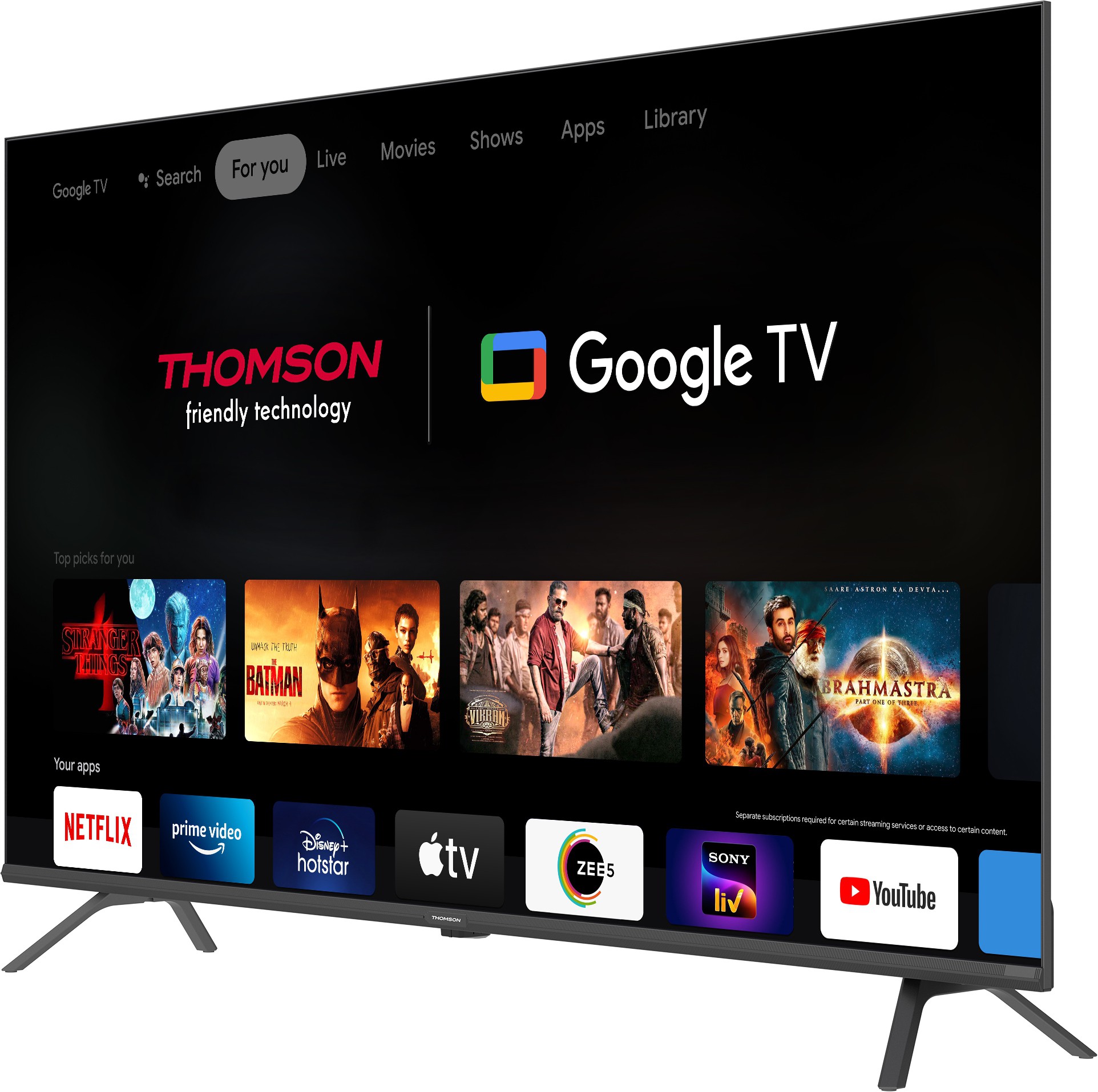 Thomson (65 inch) Ultra HD (4K) (Q65H1100) Thomson (65 inch) Ultra HD (4K) (Q65H1100)