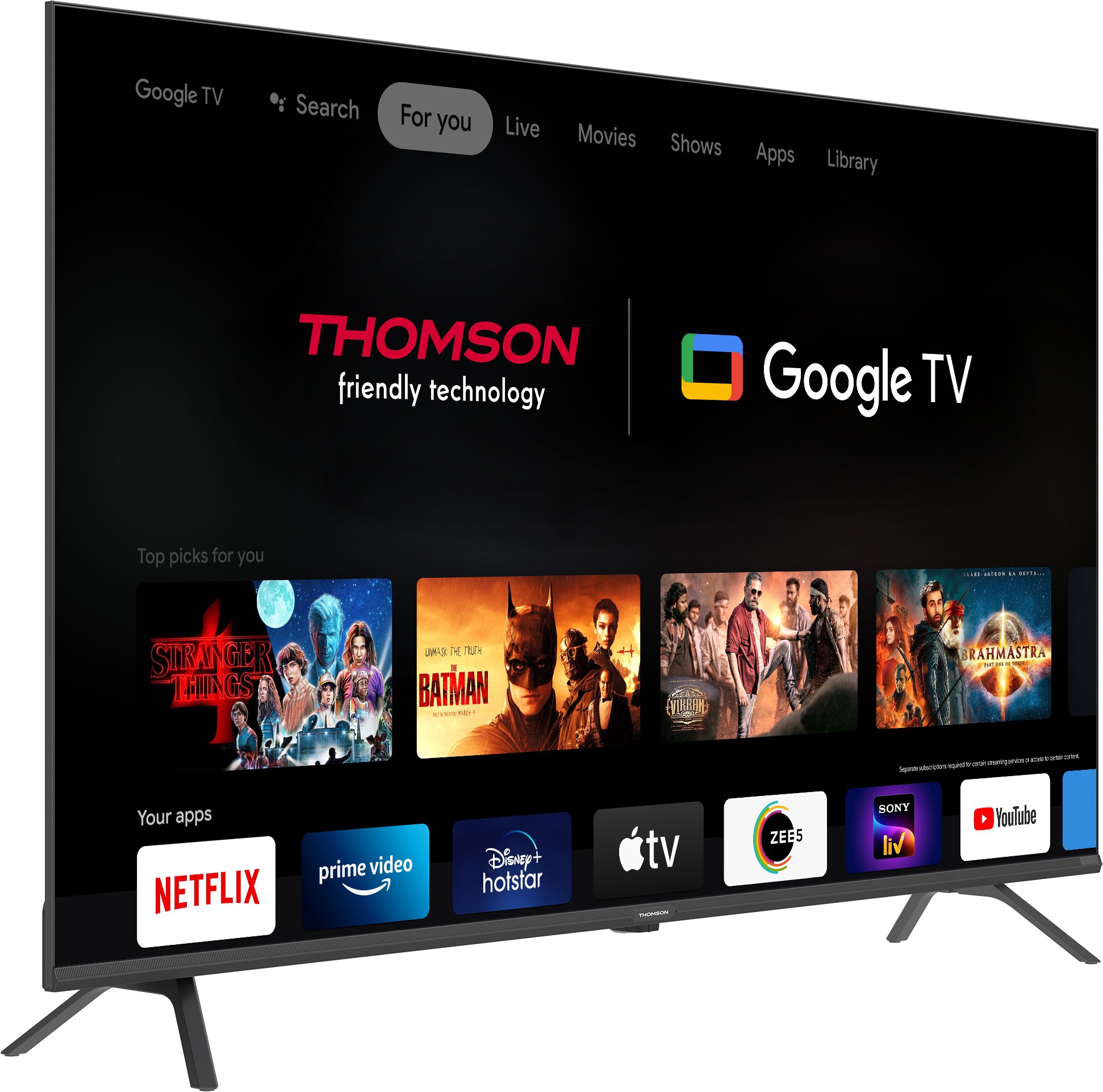 Thomson (65 inch) Ultra HD (4K) (Q65H1100) Thomson (65 inch) Ultra HD (4K) (Q65H1100)