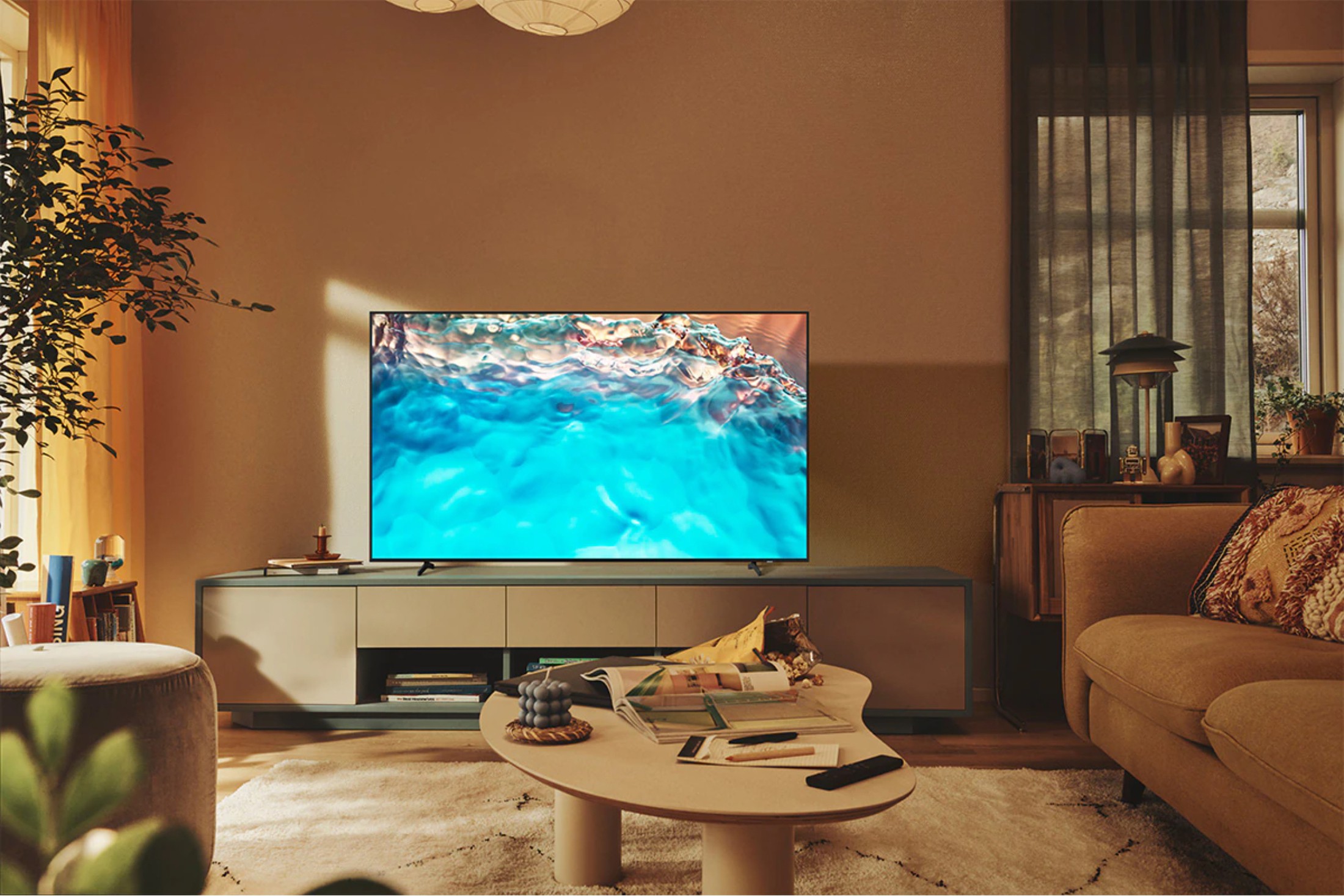 SAMSUNG   (55 inch) Ultra HD (4K) (UA55BU8000KLXL)