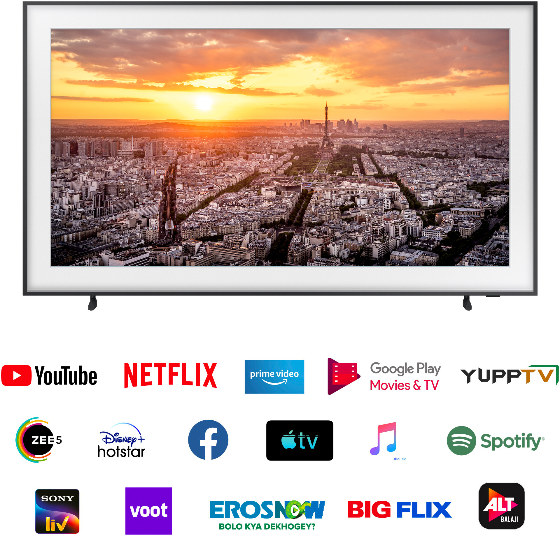SAMSUNG  The Frame (43 inch) Ultra HD (4K) (QA43LS03BAKLXL)