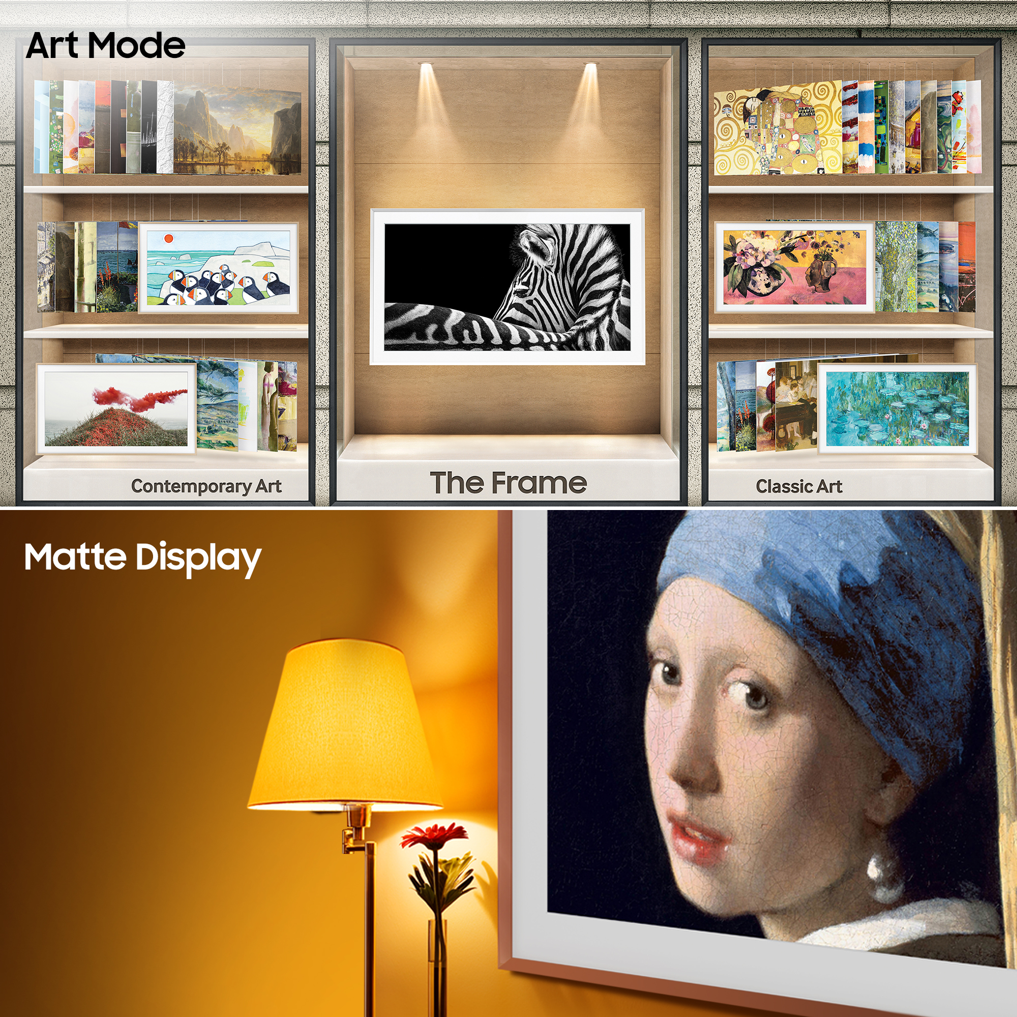 SAMSUNG  The Frame (43 inch) Ultra HD (4K) (QA43LS03BAKLXL)