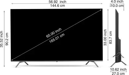 Sansui (65 inch) Ultra HD (4K) (JSW65GSQLED) Sansui (65 inch) Ultra HD (4K) (JSW65GSQLED)