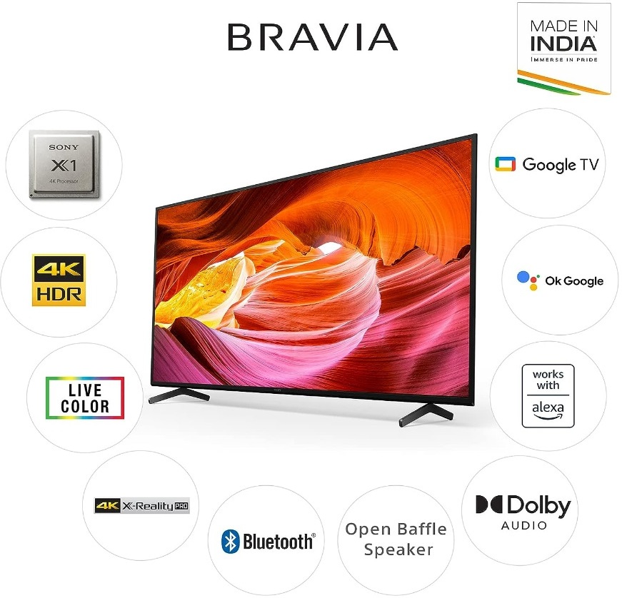 SONY (55 inch) Ultra HD (4K) (KD-55X75K) SONY (55 inch) Ultra HD (4K) (KD-55X75K)