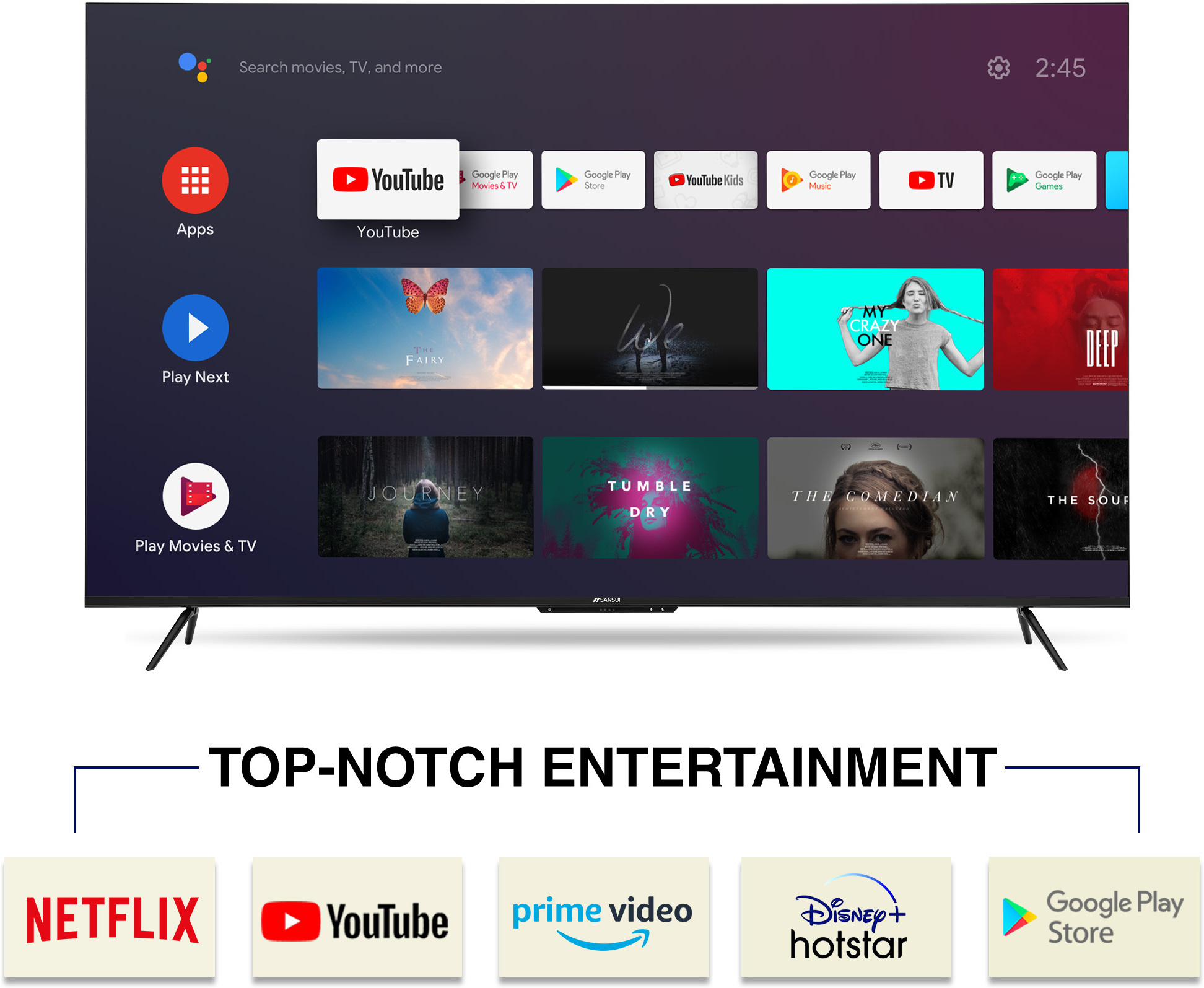 Sansui (70 inch) Ultra HD (4K) (JSW70ASUHDFF) Sansui (70 inch) Ultra HD (4K) (JSW70ASUHDFF)