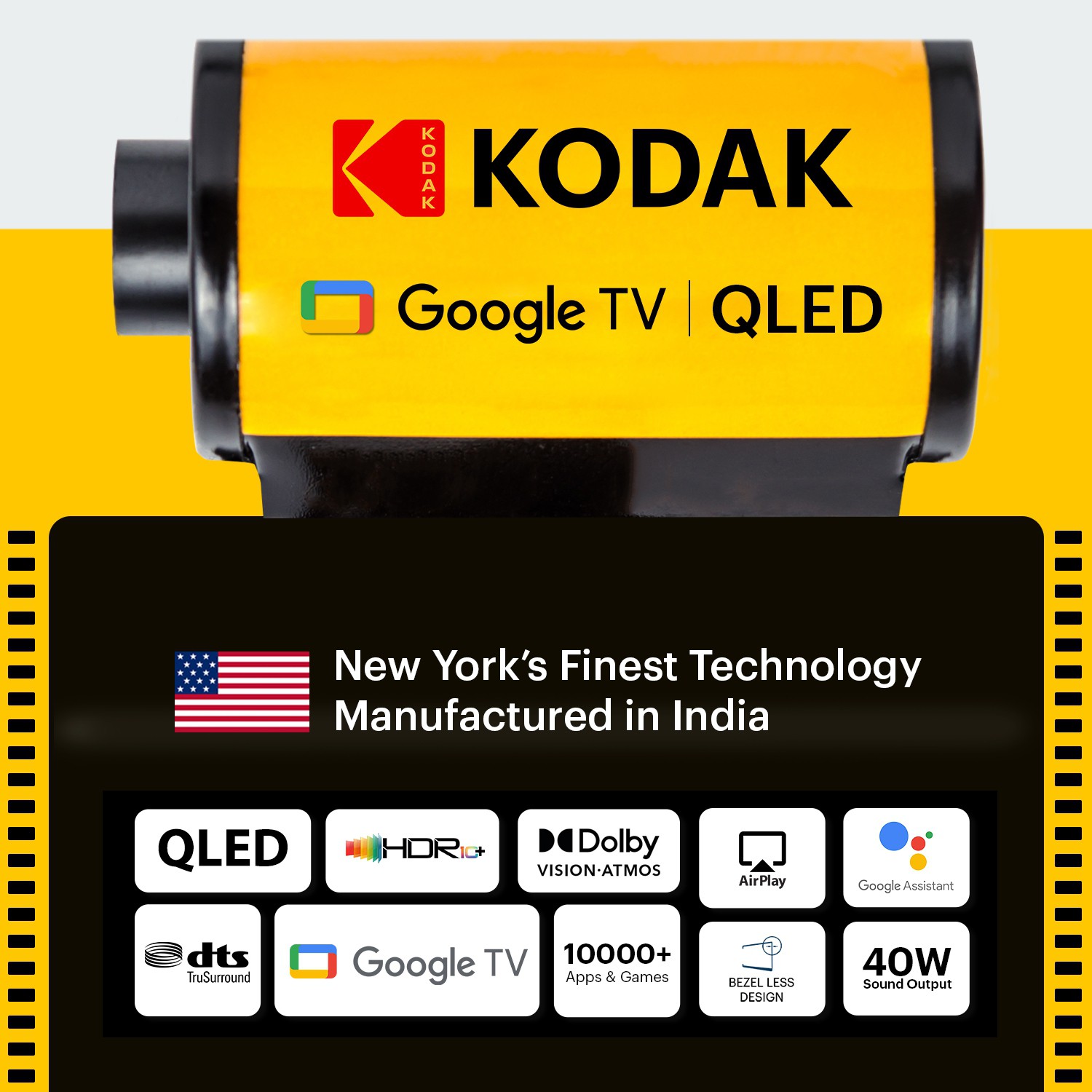 KODAK   (65 inch) Ultra HD (4K) (65MT5033)