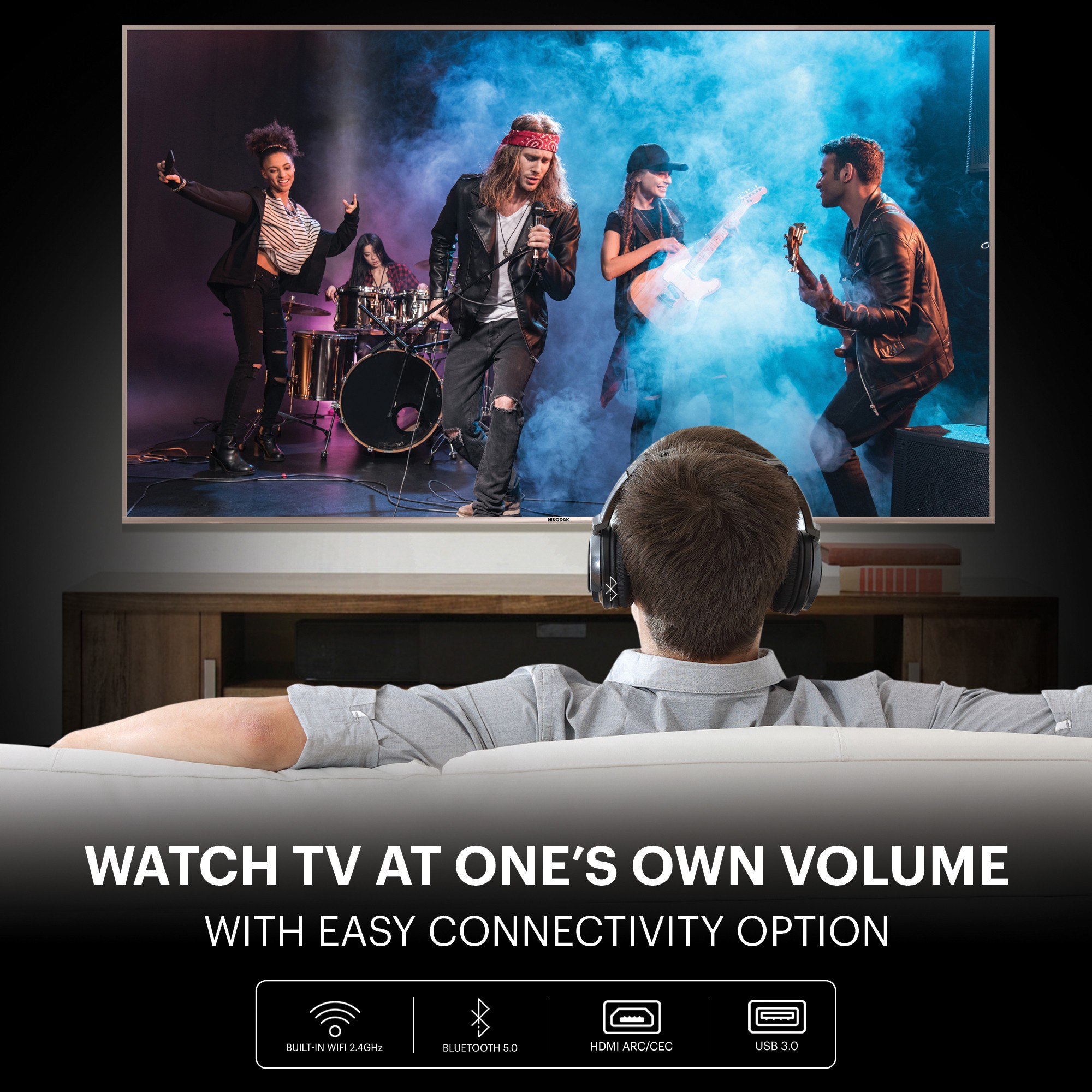 KODAK  CA Series (75 inch) Ultra HD (4K)IPS Plus (75CA9099)