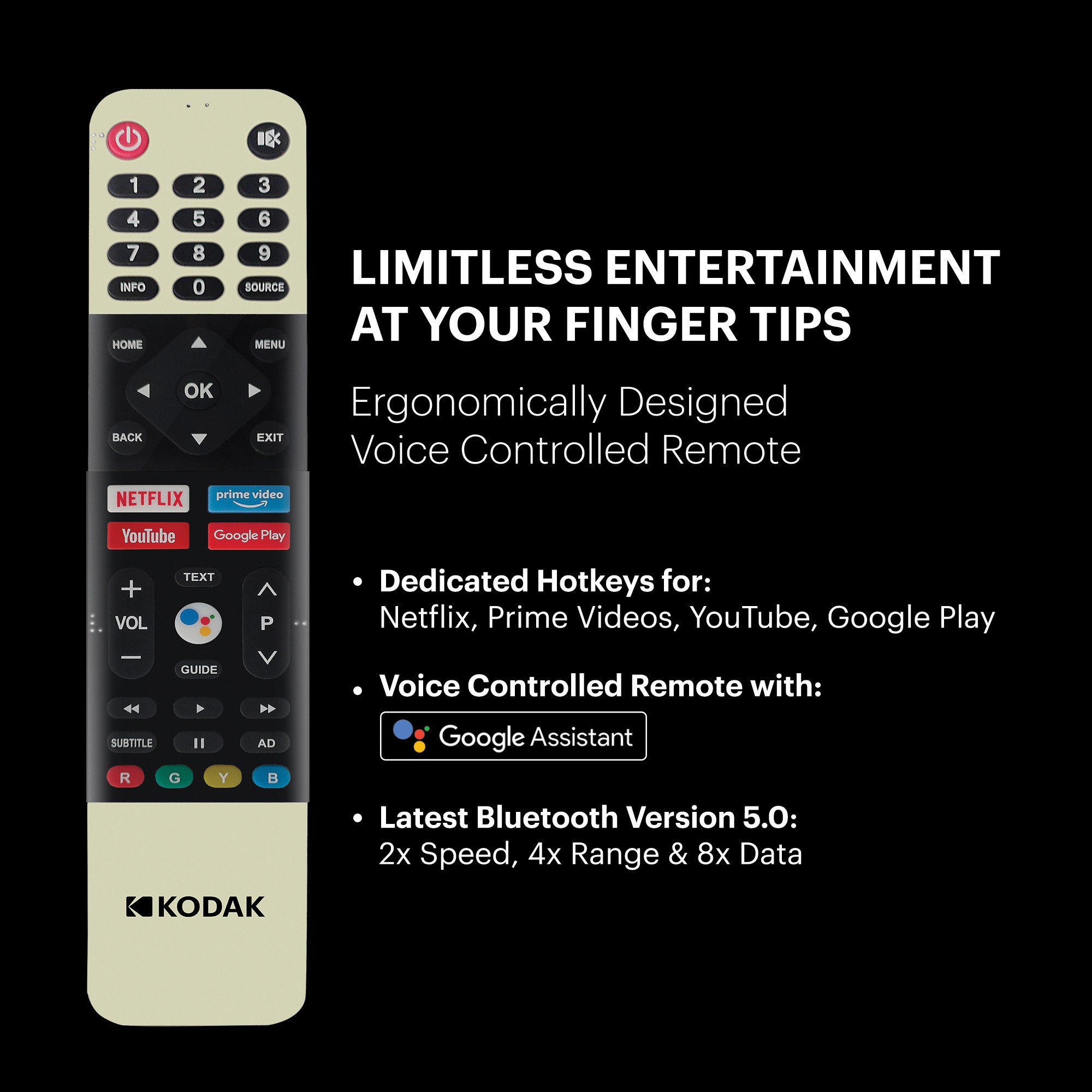 KODAK  CA Series (75 inch) Ultra HD (4K)IPS Plus (75CA9099)