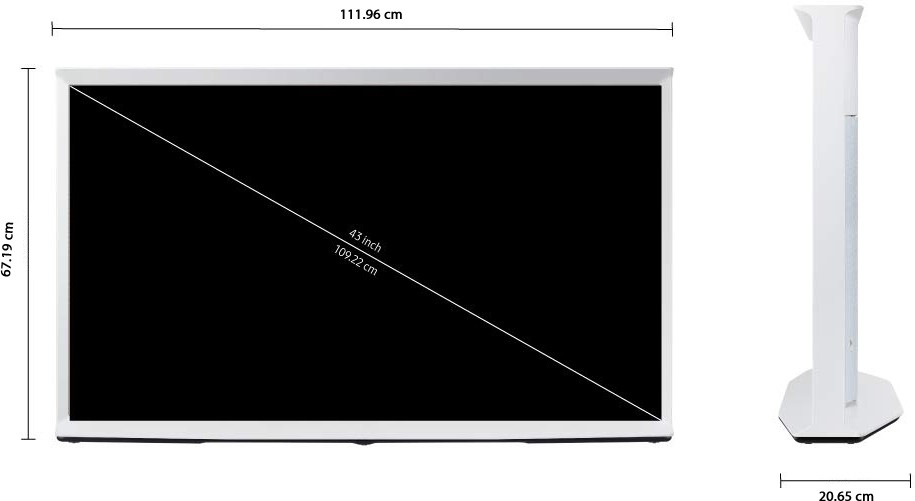 SAMSUNG The Serif Series (49 inch) Ultra HD (4K) (QA49LS01TAKXXL) SAMSUNG The Serif Series (49 inch) Ultra HD (4K) (QA49LS01TAKXXL)