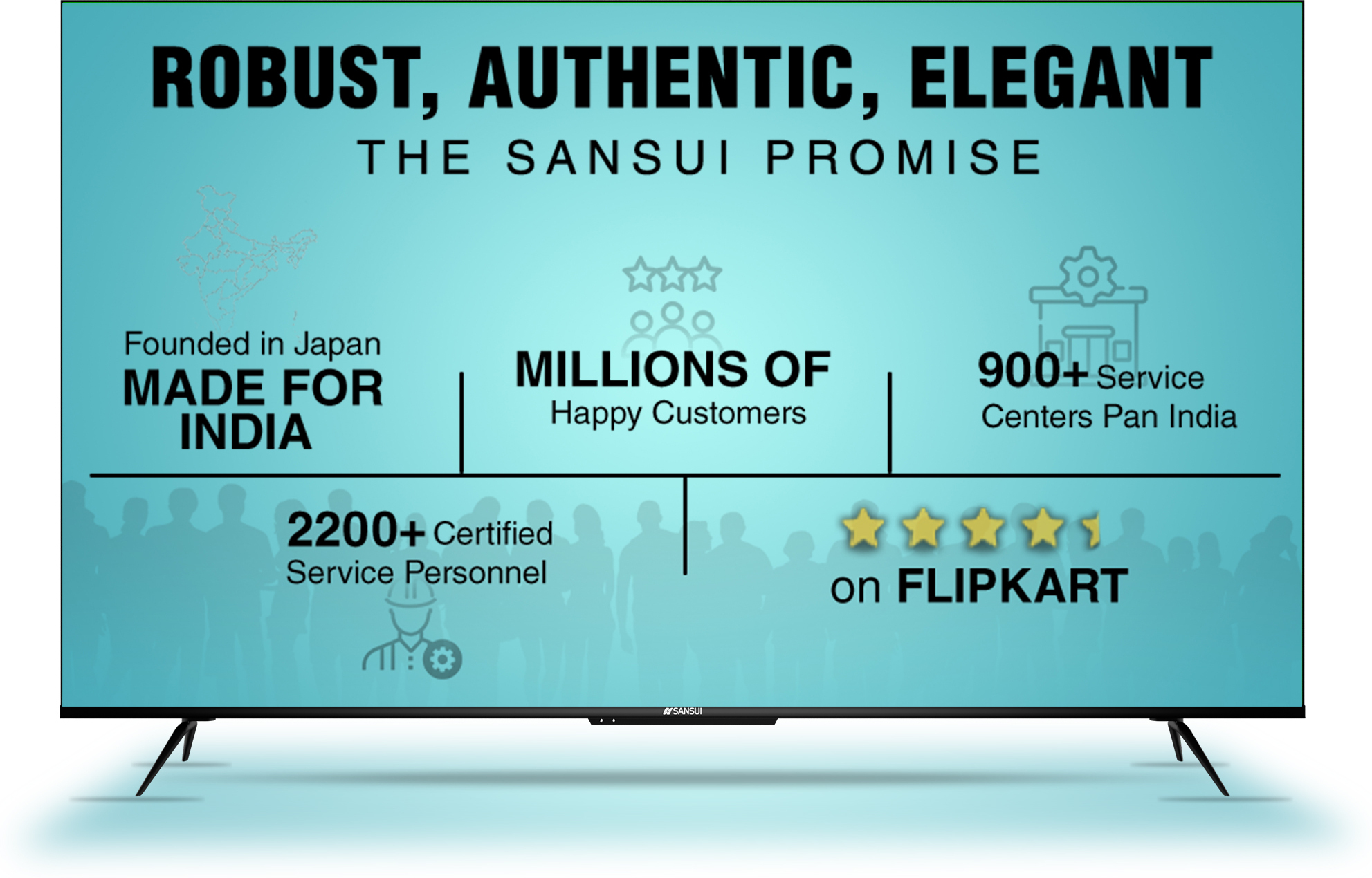 Sansui (70 inch) Ultra HD (4K) (JSW70GSUHDFF) Sansui (70 inch) Ultra HD (4K) (JSW70GSUHDFF)