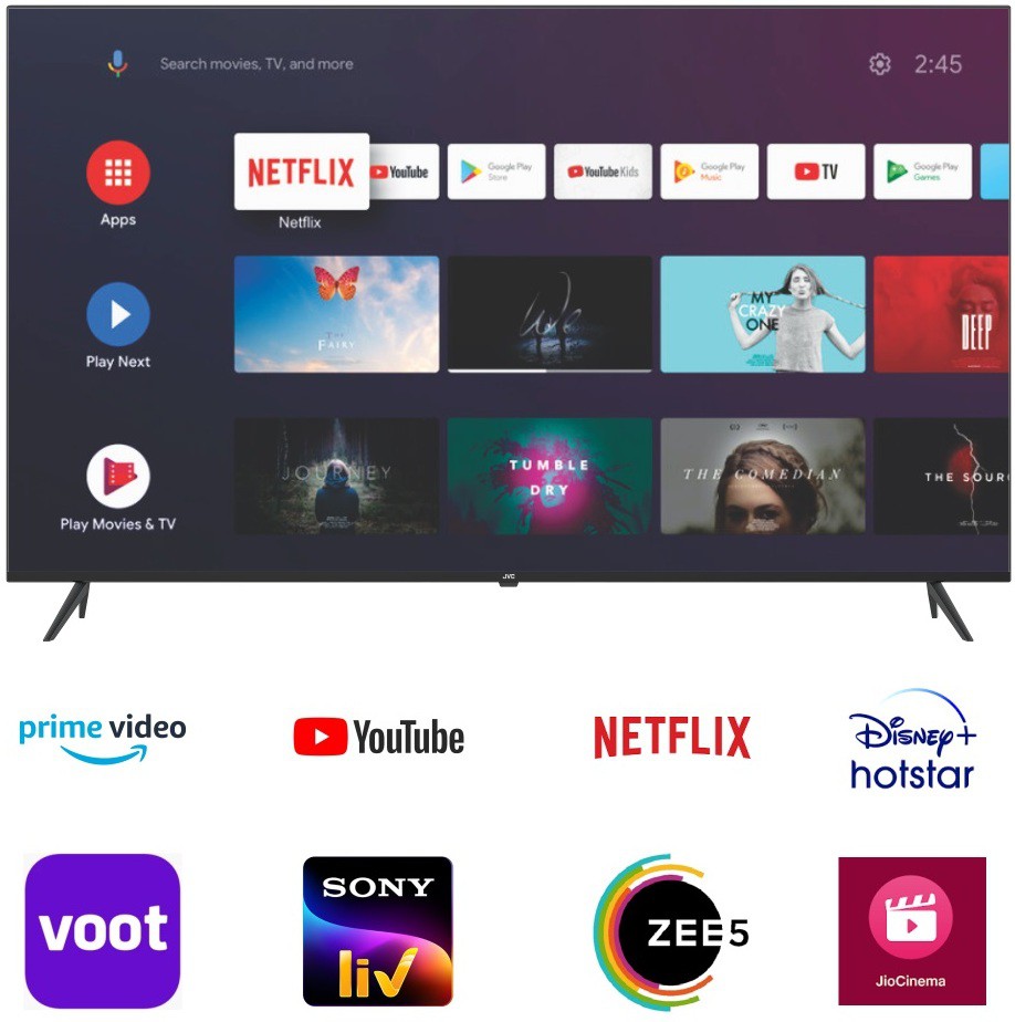 JVC (65 inch) Ultra HD (4K) (LT-65NQ7115CGX) JVC (65 inch) Ultra HD (4K) (LT-65NQ7115CGX)