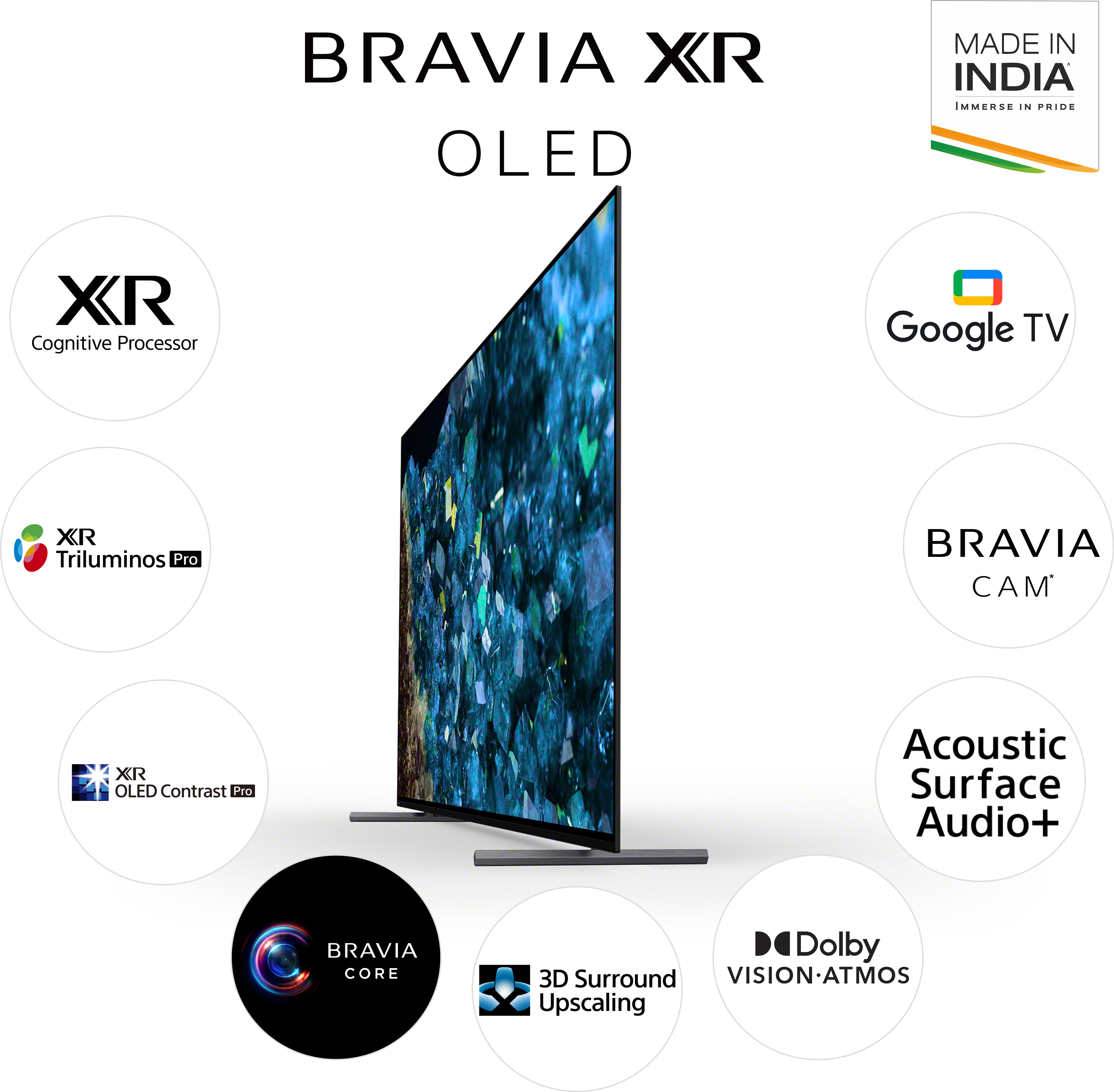 SONY  A80L (77 inch) Ultra HD (4K) (XR-77A80L)