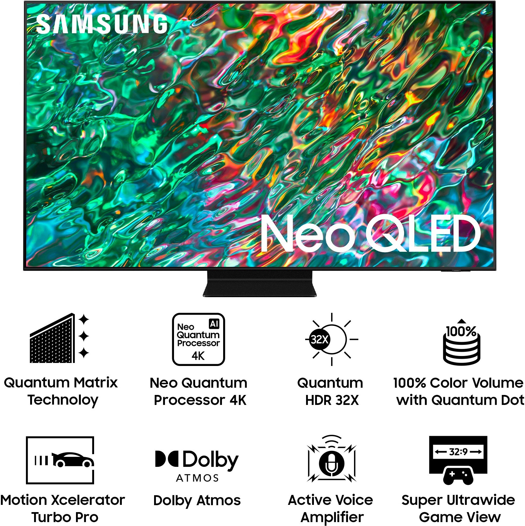 SAMSUNG QN90BAK (75 inch) Ultra HD (4K) (QA75QN90BAKXXL) SAMSUNG QN90BAK (75 inch) Ultra HD (4K) (QA75QN90BAKXXL)