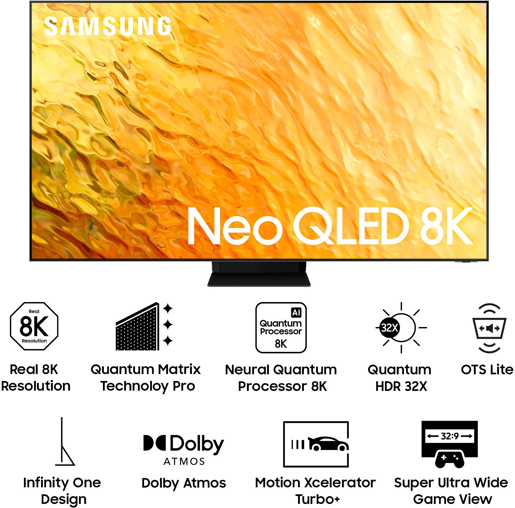 SAMSUNG QN800BK (65 inch) Ultra HD (8K) (QA65QN800BKXXL) SAMSUNG QN800BK (65 inch) Ultra HD (8K) (QA65QN800BKXXL)