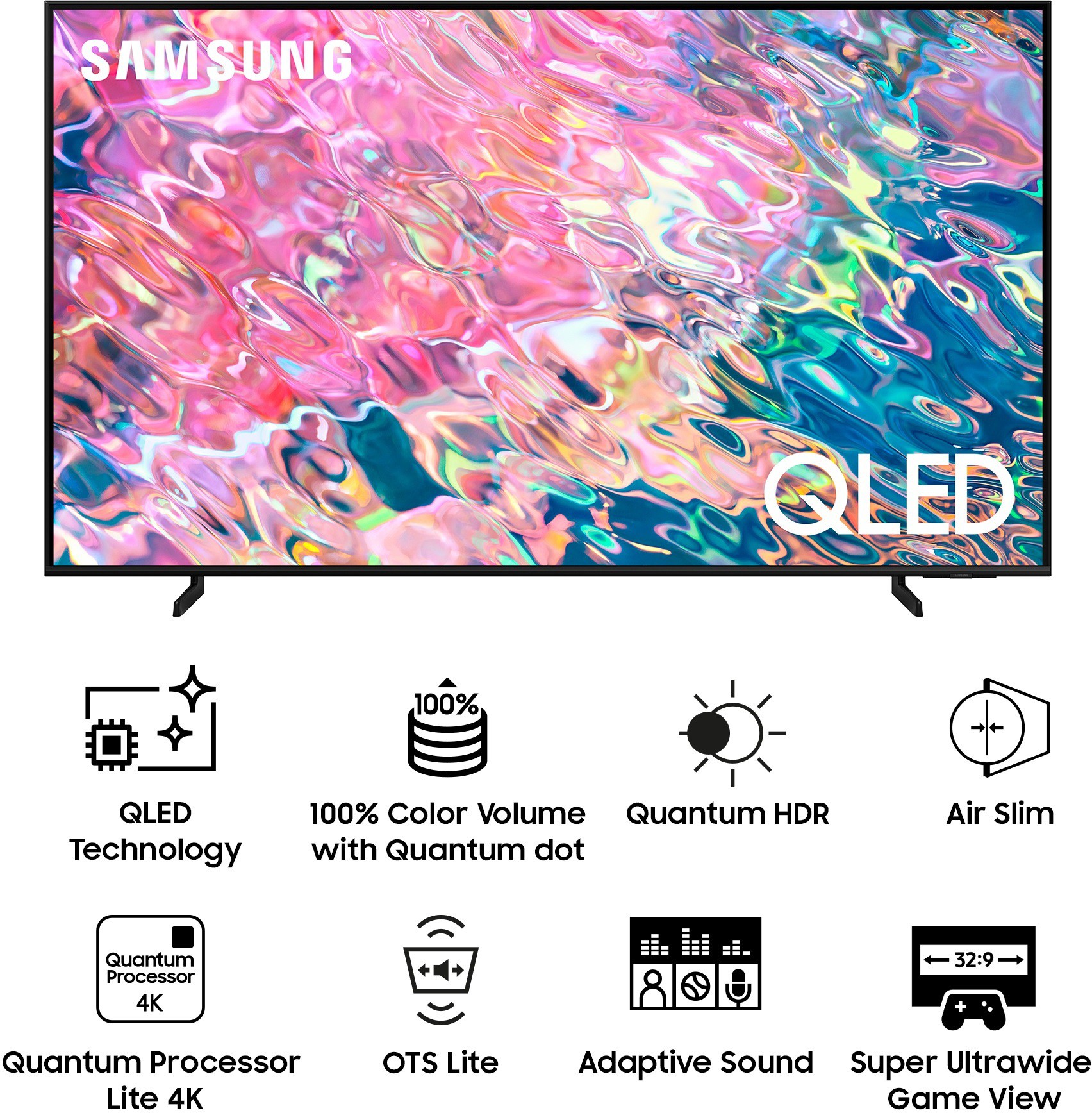 SAMSUNG Q60BAK (75 inch) Ultra HD (4K) (QA75Q60BAKXXL) SAMSUNG Q60BAK (75 inch) Ultra HD (4K) (QA75Q60BAKXXL)