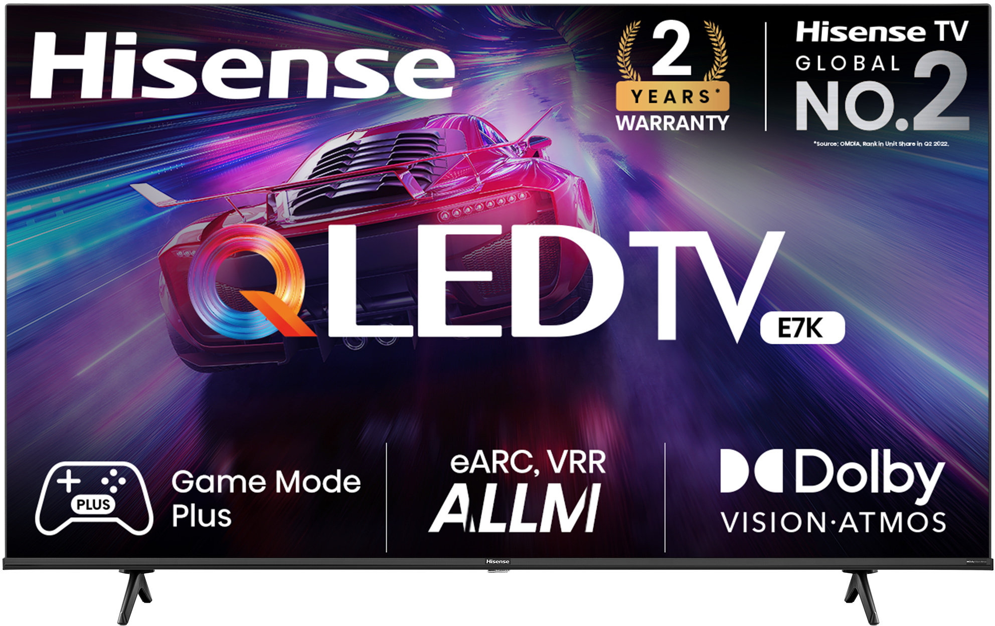 Hisense E7K (50 inch) Ultra HD (4K) QLED ( 50E7K )