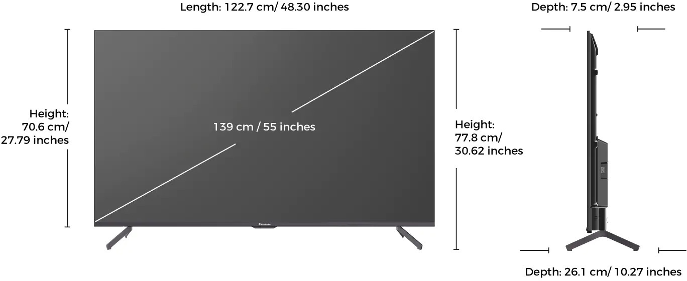 Panasonic (55 inch) Ultra HD (4K)LED (TH-55MX750DX) Panasonic (55 inch) Ultra HD (4K)LED (TH-55MX750DX)