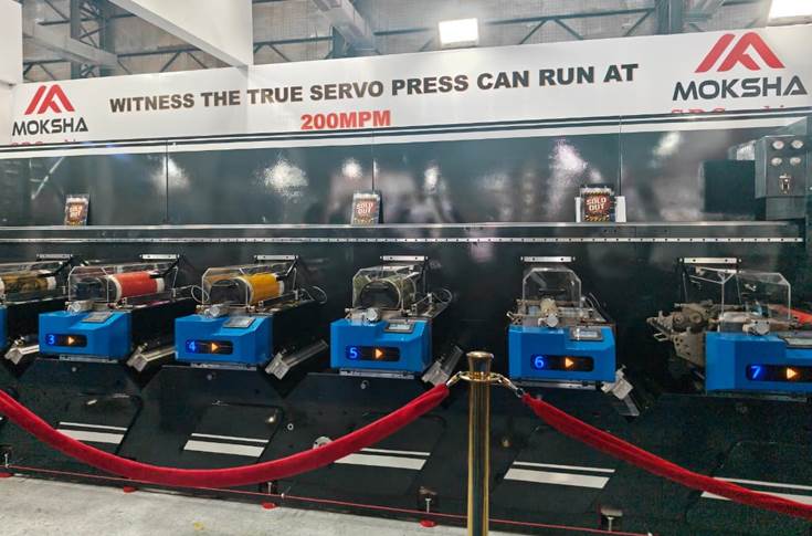 Moksha SR Graphics sells three flexo presses at Pamex