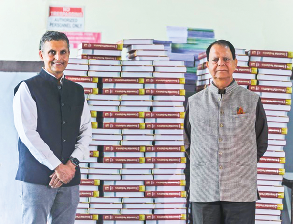 Batra (l), who creates the magic alongside his father, Rajeev Batra