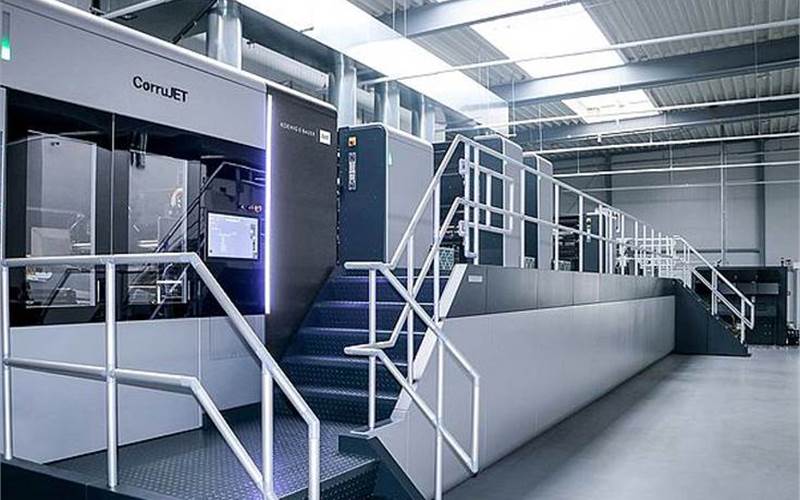 Koenig & Bauer Live: Print also functions online