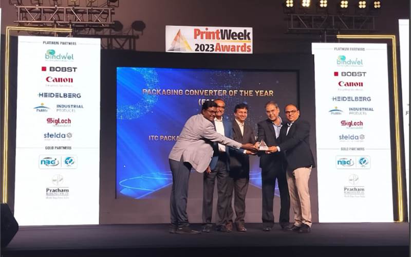 PrintWeek Awards 2023: ITC Packaging and Printing Business wins Packaging Converter of the Year (F&B) (Joint Winner)