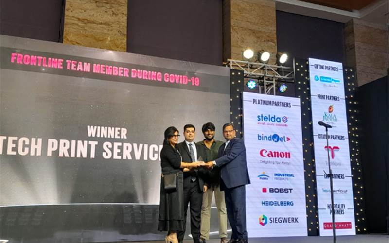 PrintWeek Awards 2022: NRC Mani of Nutech Print Services wins Frontline Team Member during Covid-19
