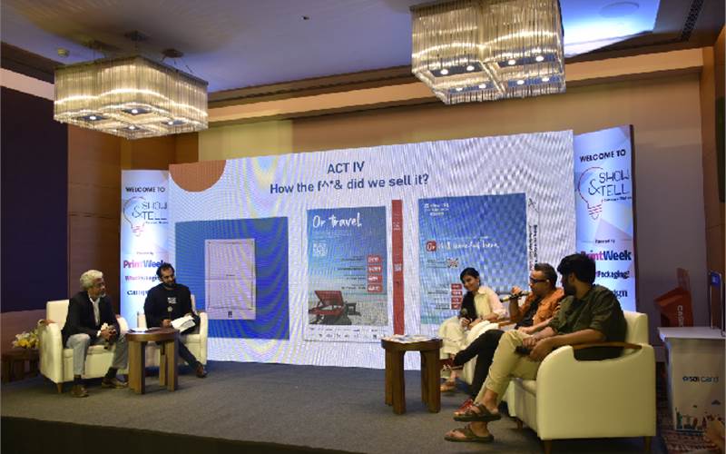 Making print advertisements disruptive